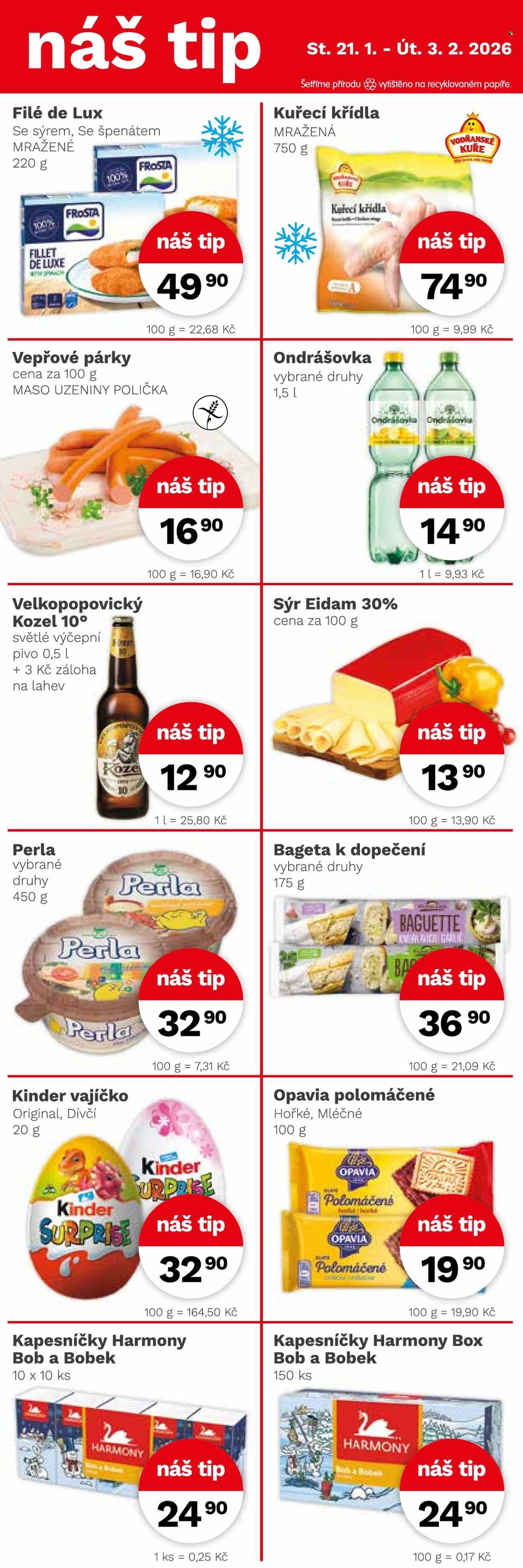 Leták Konzum - 21.1.2026 - 3.2.2026. Strana 4