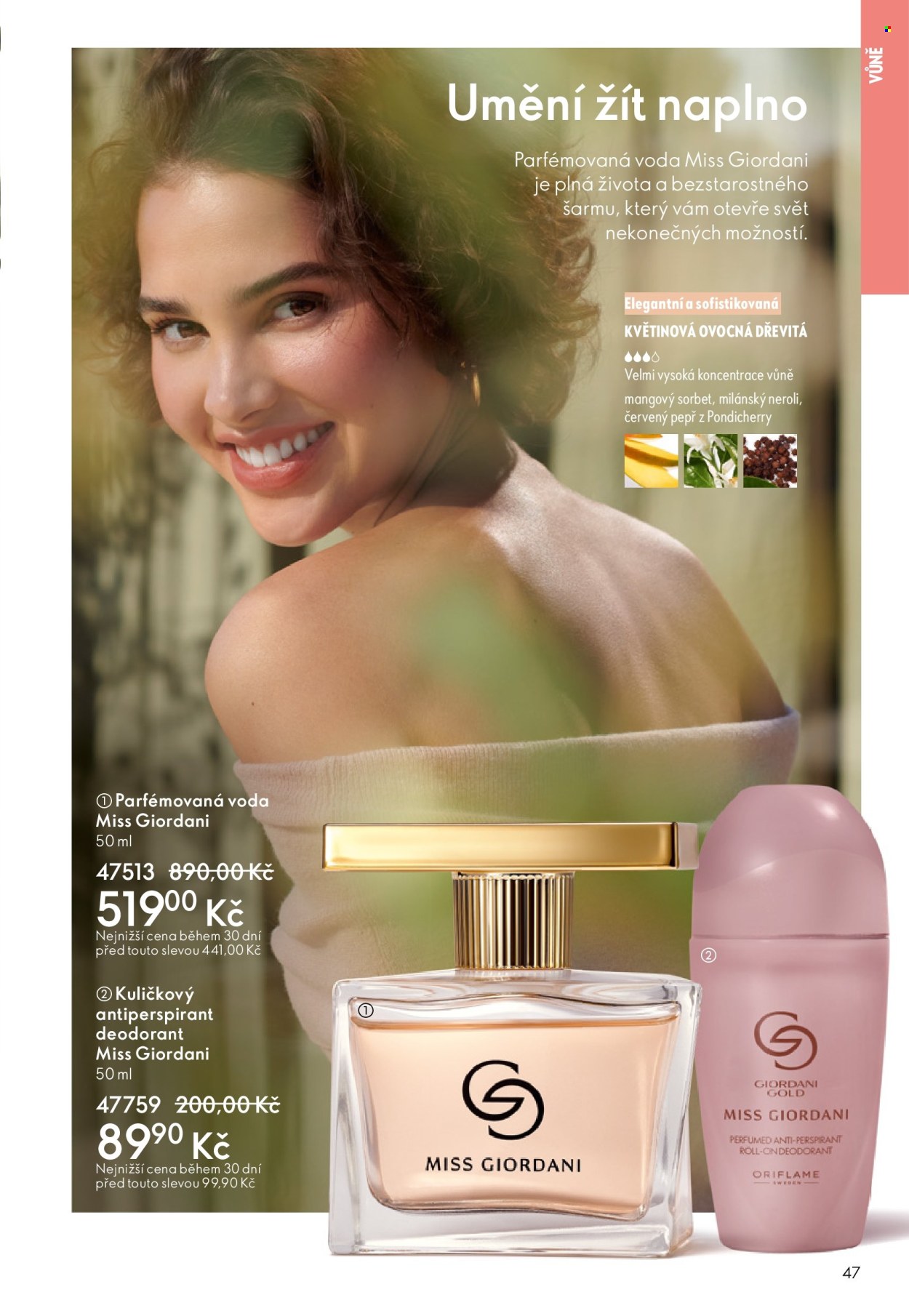 Leták ORIFLAME - 21.1.2026 - 10.2.2026. Strana 47