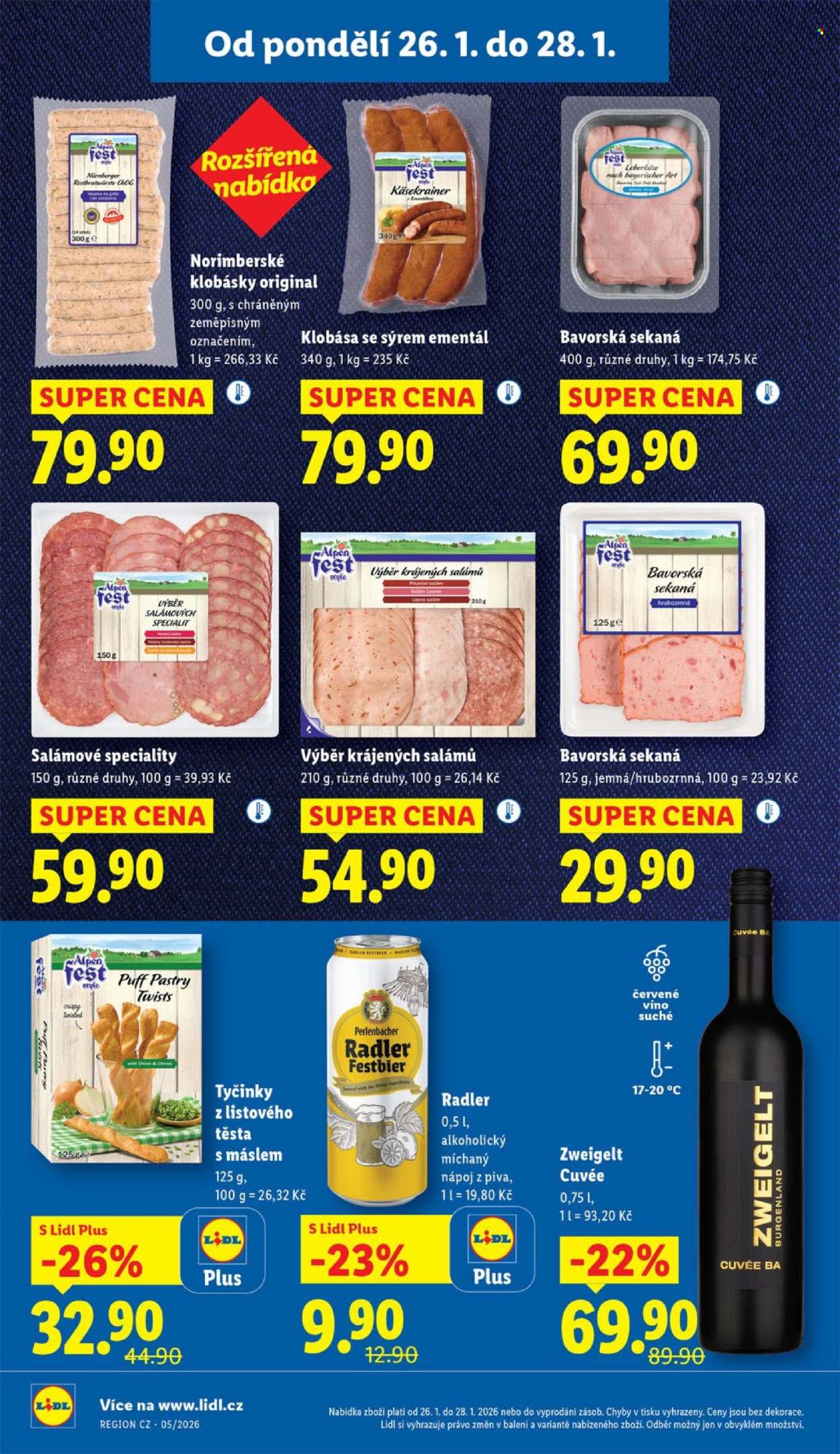 Leták Lidl - 26.1.2026 - 28.1.2026. Strana 18