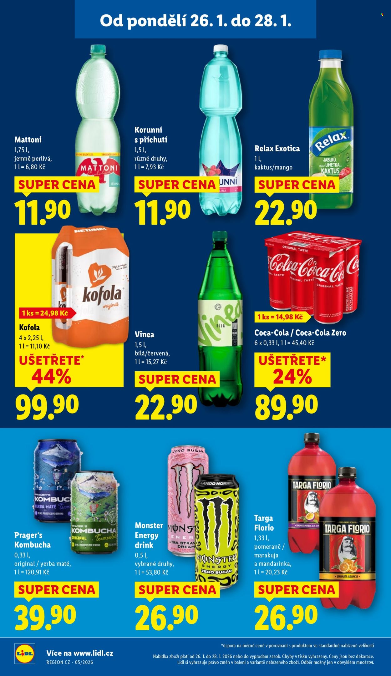 Leták Lidl - 26.1.2026 - 28.1.2026. Strana 24