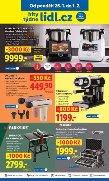 Leták Lidl - 26.1.2026 - 1.2.2026.