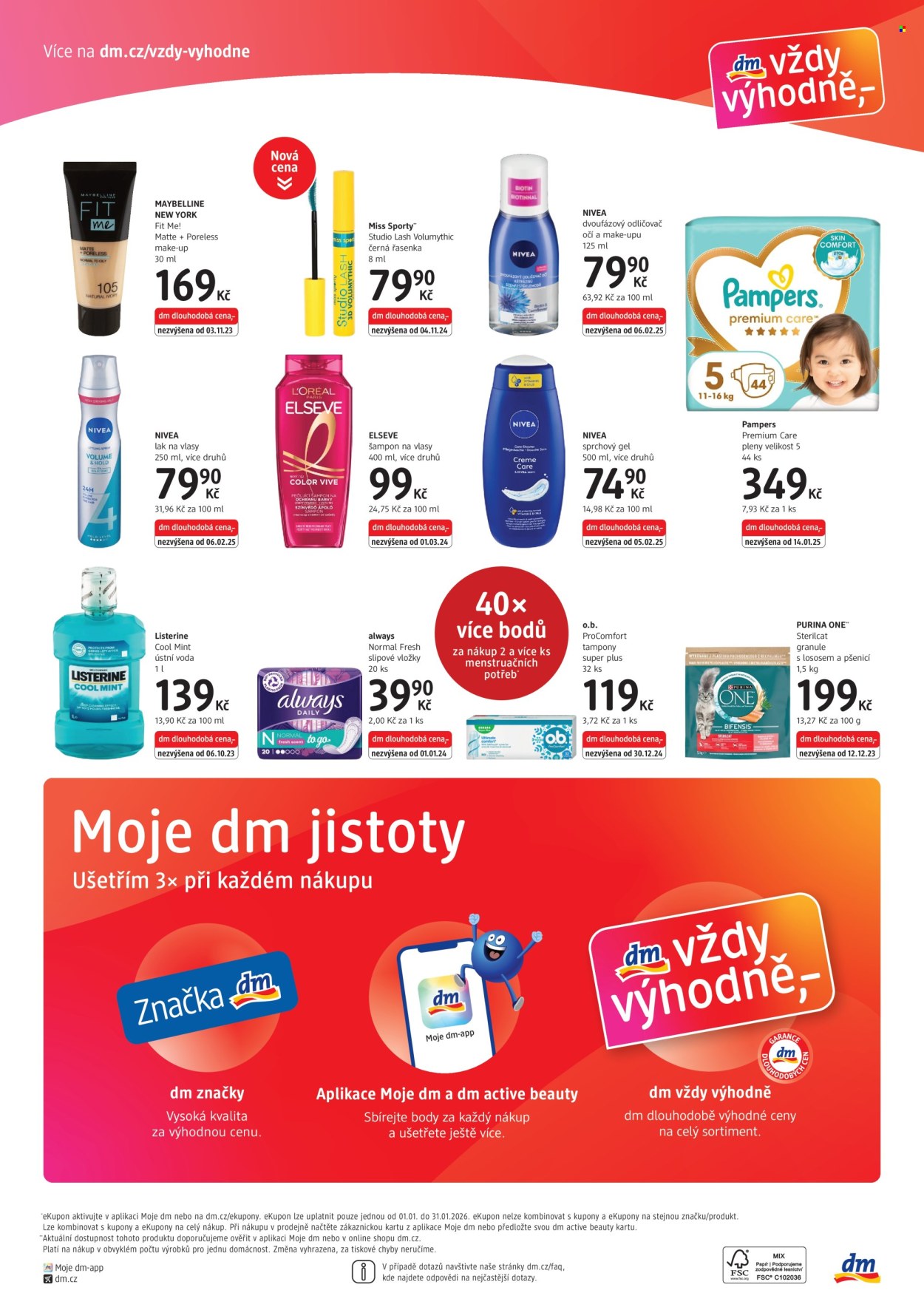 Leták dm drogerie - 22.1.2026 - 18.2.2026. Strana 4