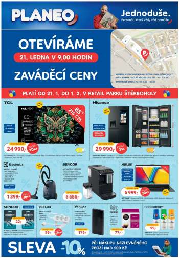 Leták PLANEO Elektro - 21.1.2026 - 1.2.2026.