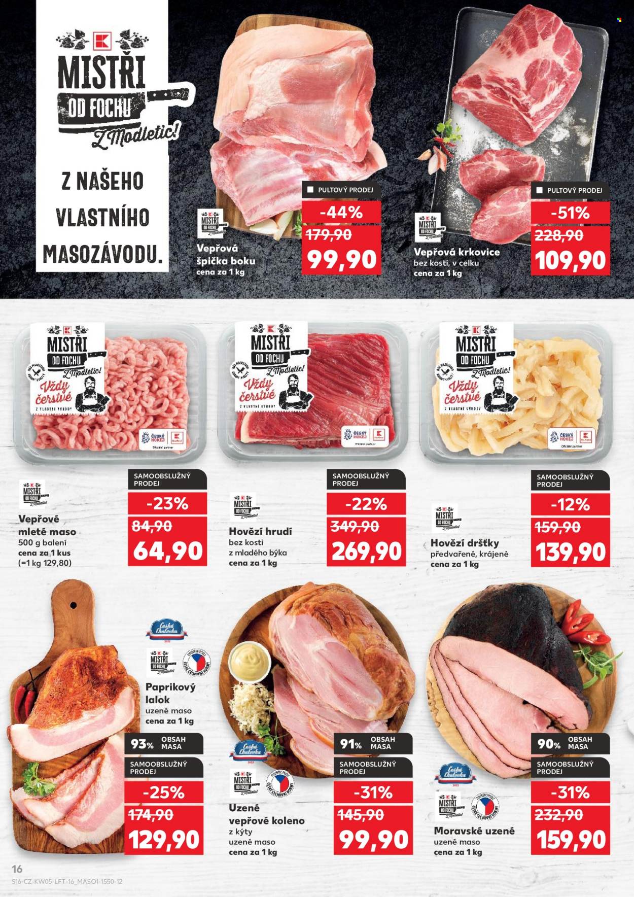 Leták Kaufland - 28.1.2026 - 3.2.2026. Strana 16