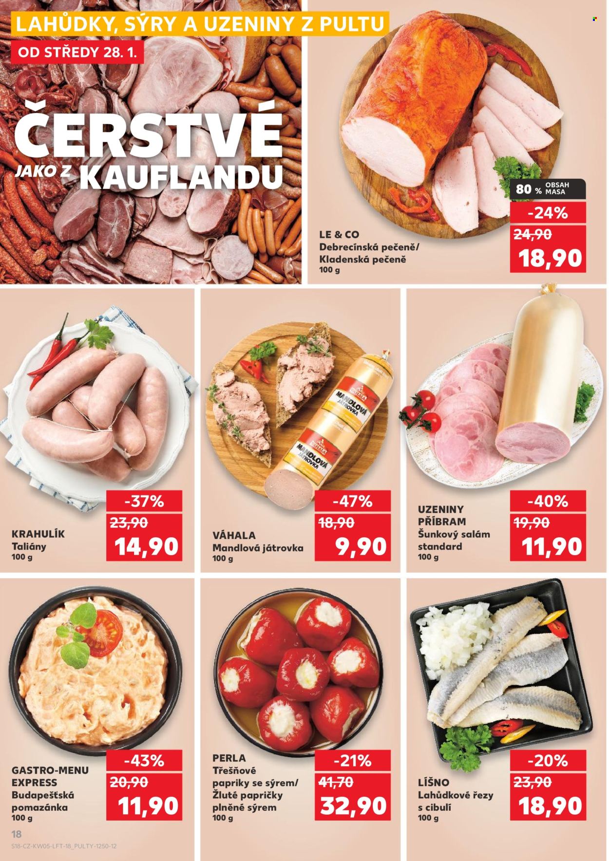 Leták Kaufland - 28.1.2026 - 3.2.2026. Strana 18