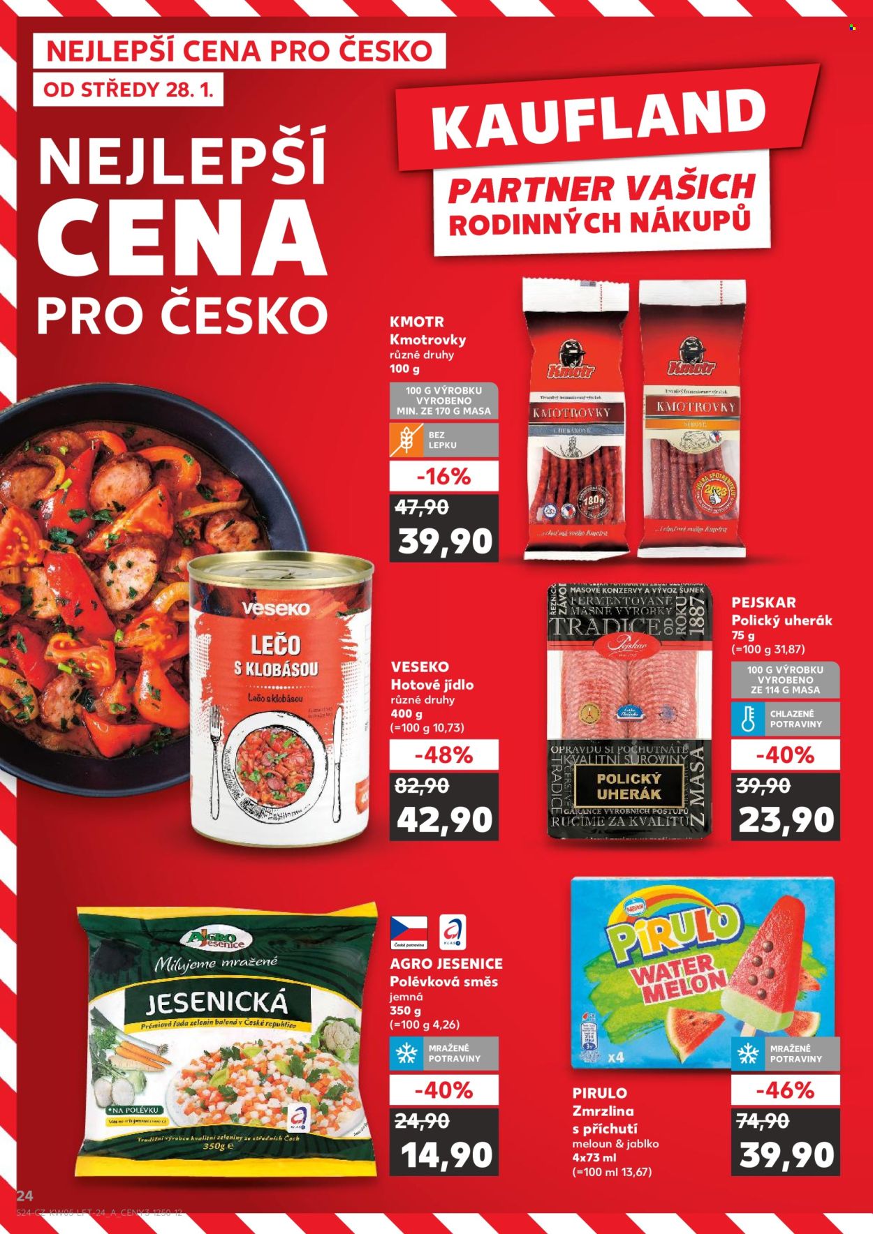 Leták Kaufland - 28.1.2026 - 3.2.2026. Strana 24