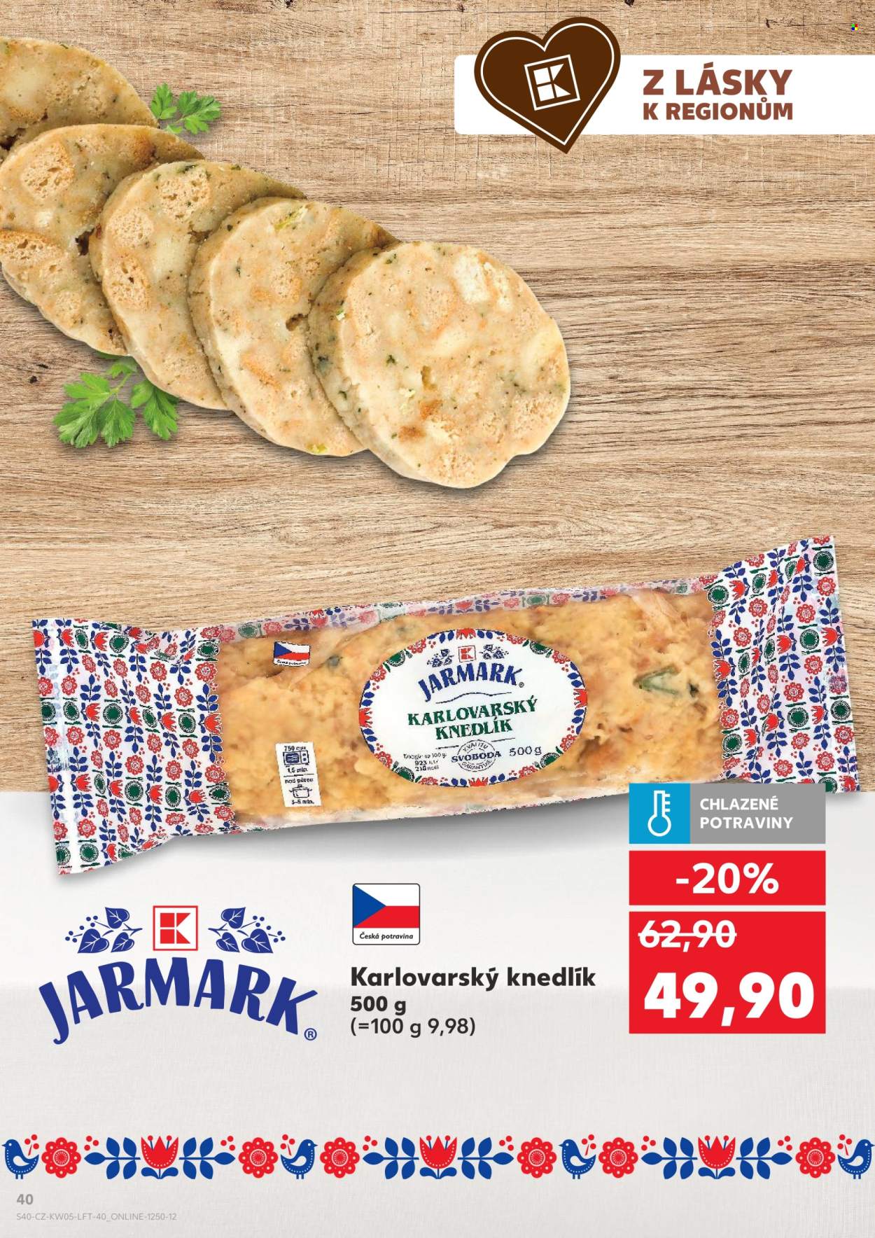Leták Kaufland - 28.1.2026 - 3.2.2026. Strana 40