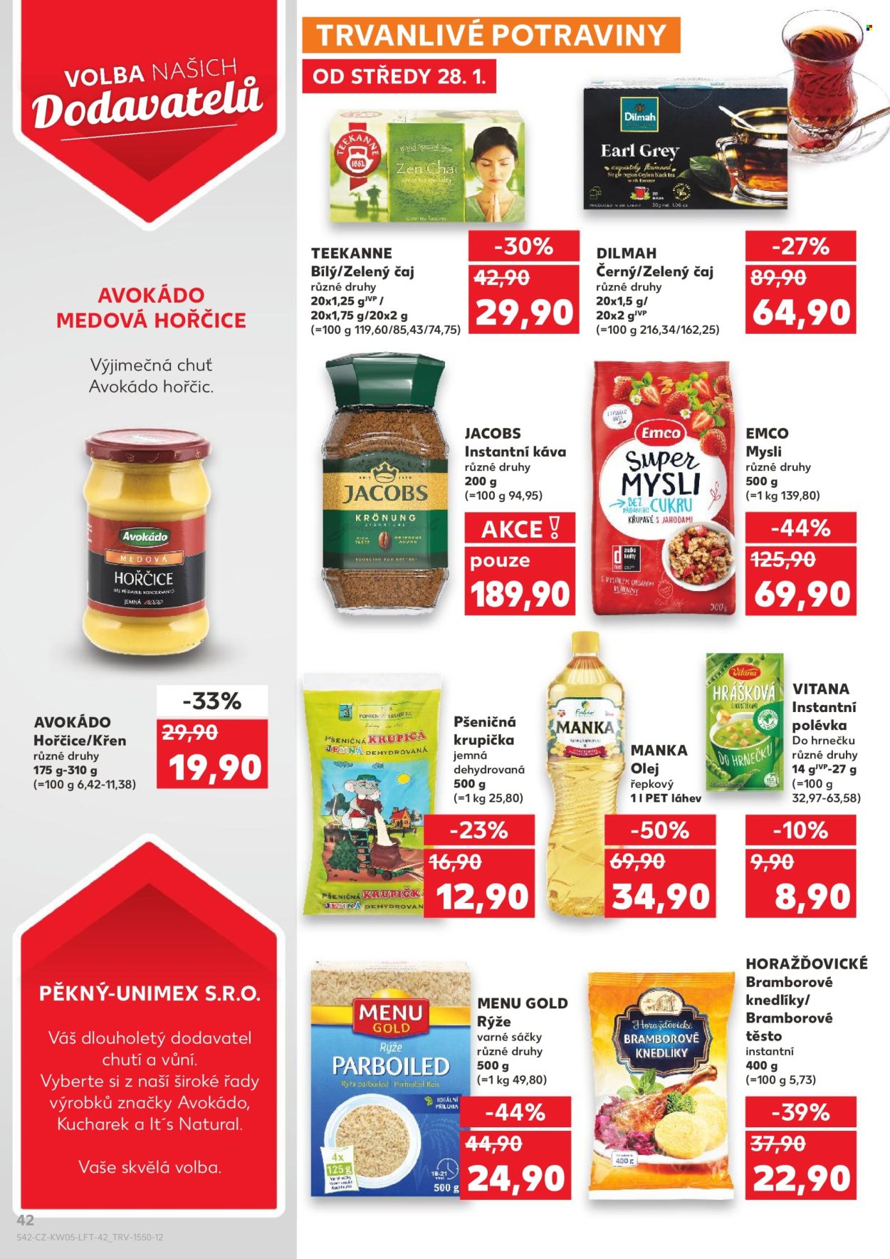 Leták Kaufland - 28.1.2026 - 3.2.2026. Strana 42