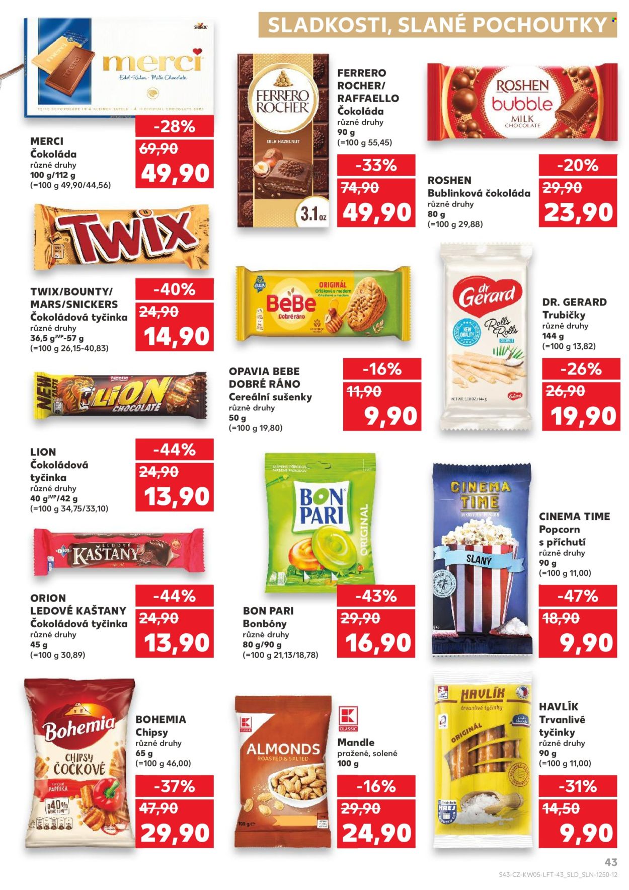 Leták Kaufland - 28.1.2026 - 3.2.2026. Strana 43