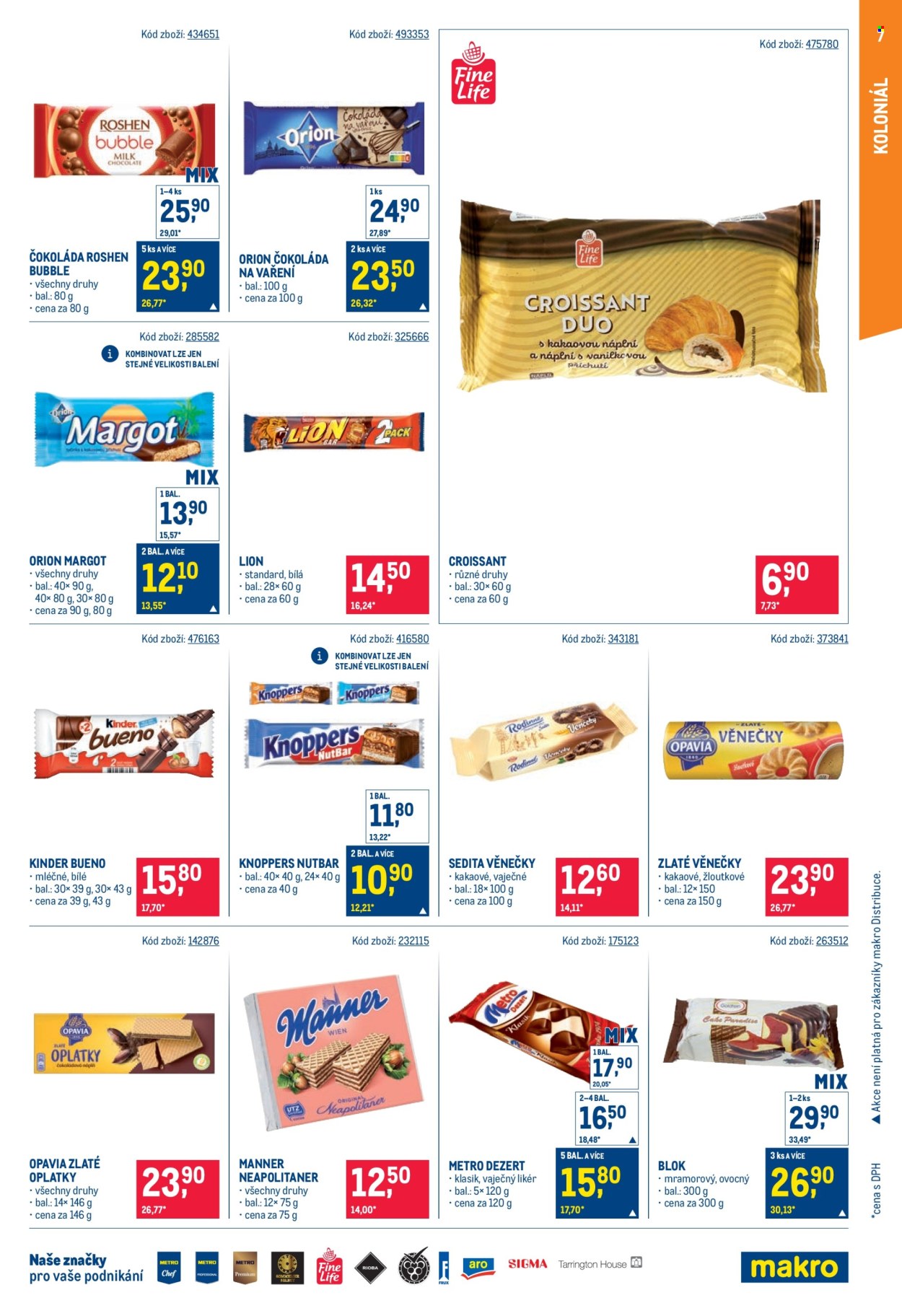Leták MAKRO - 28.1.2026 - 10.2.2026. Strana 7