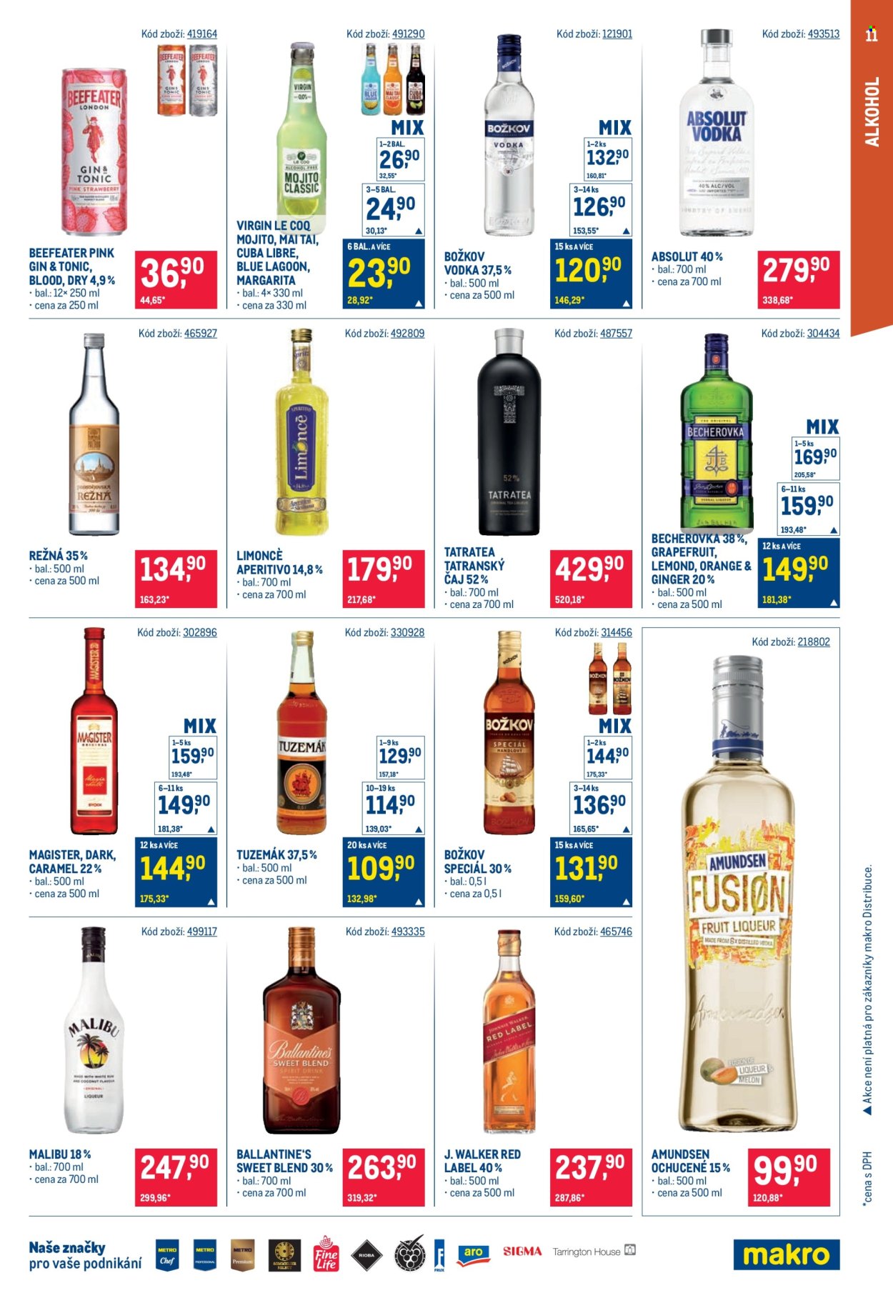 Leták MAKRO - 28.1.2026 - 10.2.2026. Strana 11