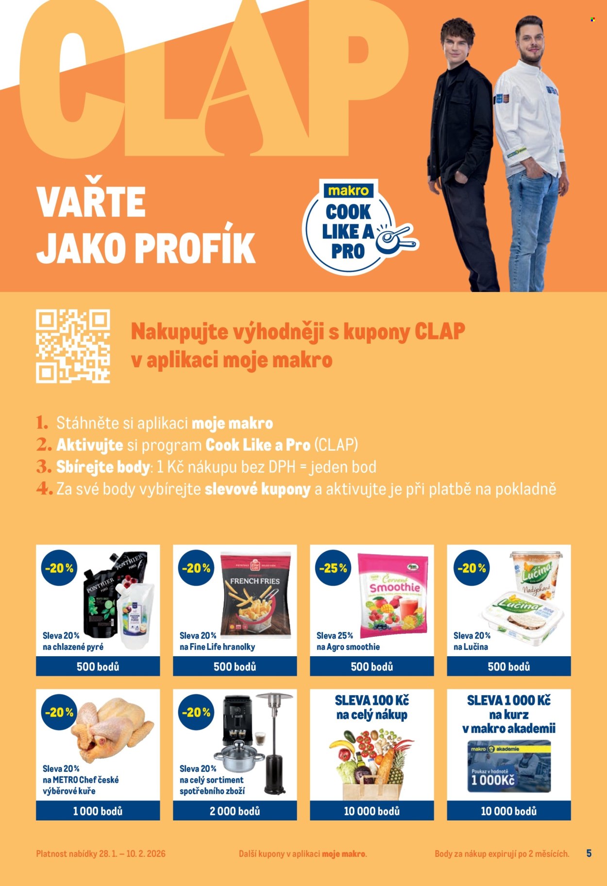Leták MAKRO - 28.1.2026 - 10.2.2026. Strana 5