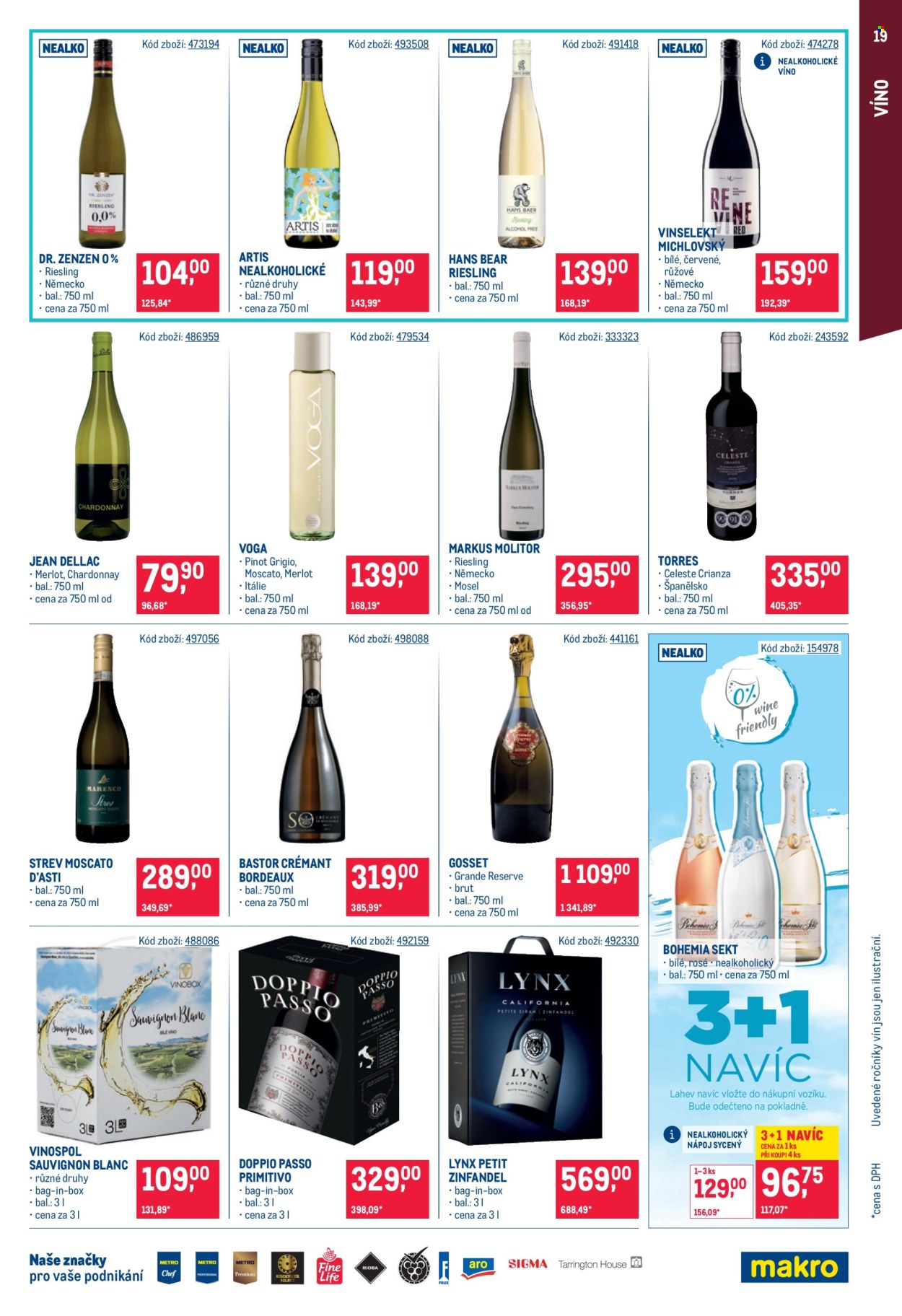 Leták MAKRO - 28.1.2026 - 10.2.2026. Strana 19