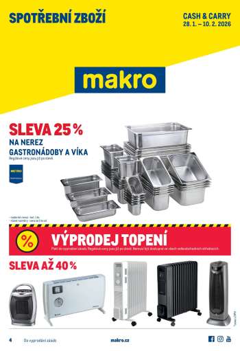 Leták MAKRO - 28.1.2026 - 10.2.2026.