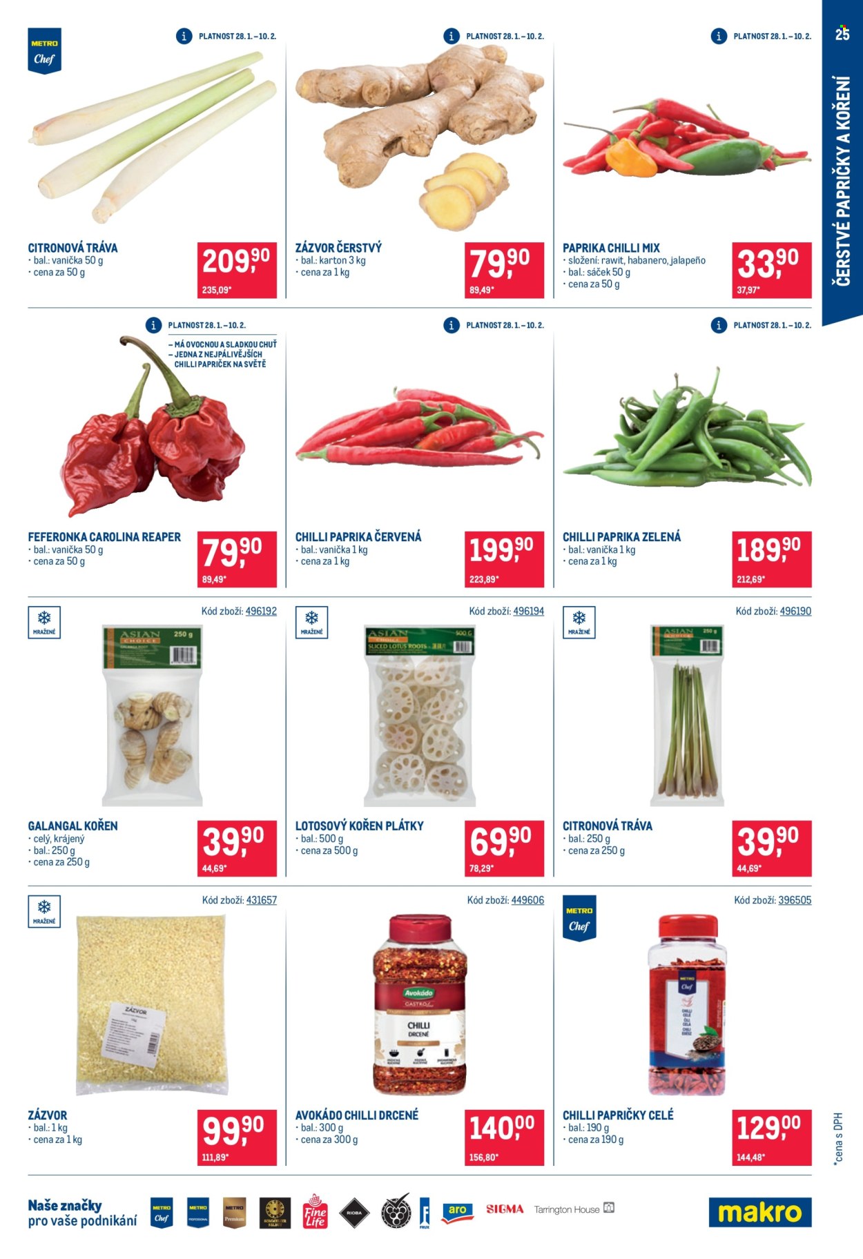 Leták MAKRO - 28.1.2026 - 24.2.2026. Strana 25