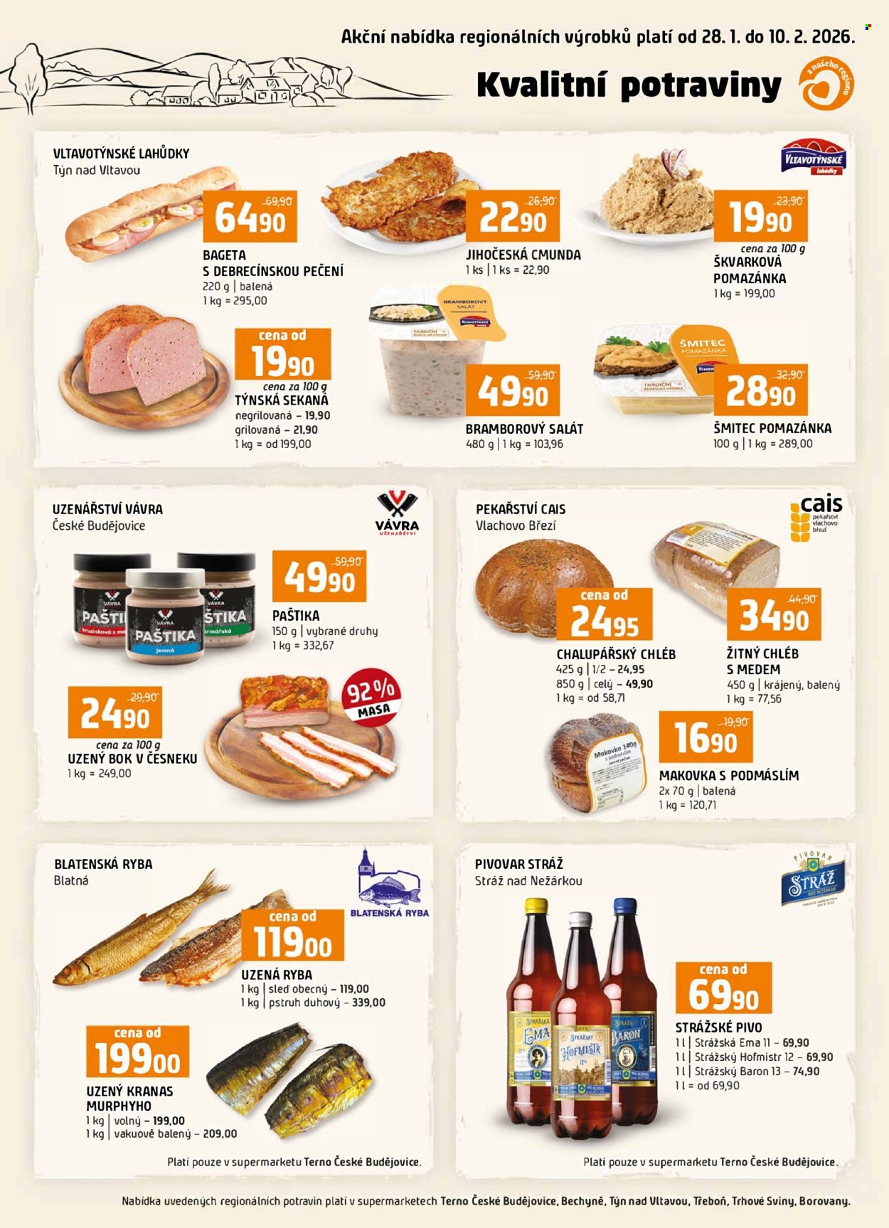 Leták coop TERNO - 28.1.2026 - 10.2.2026. Strana 1
