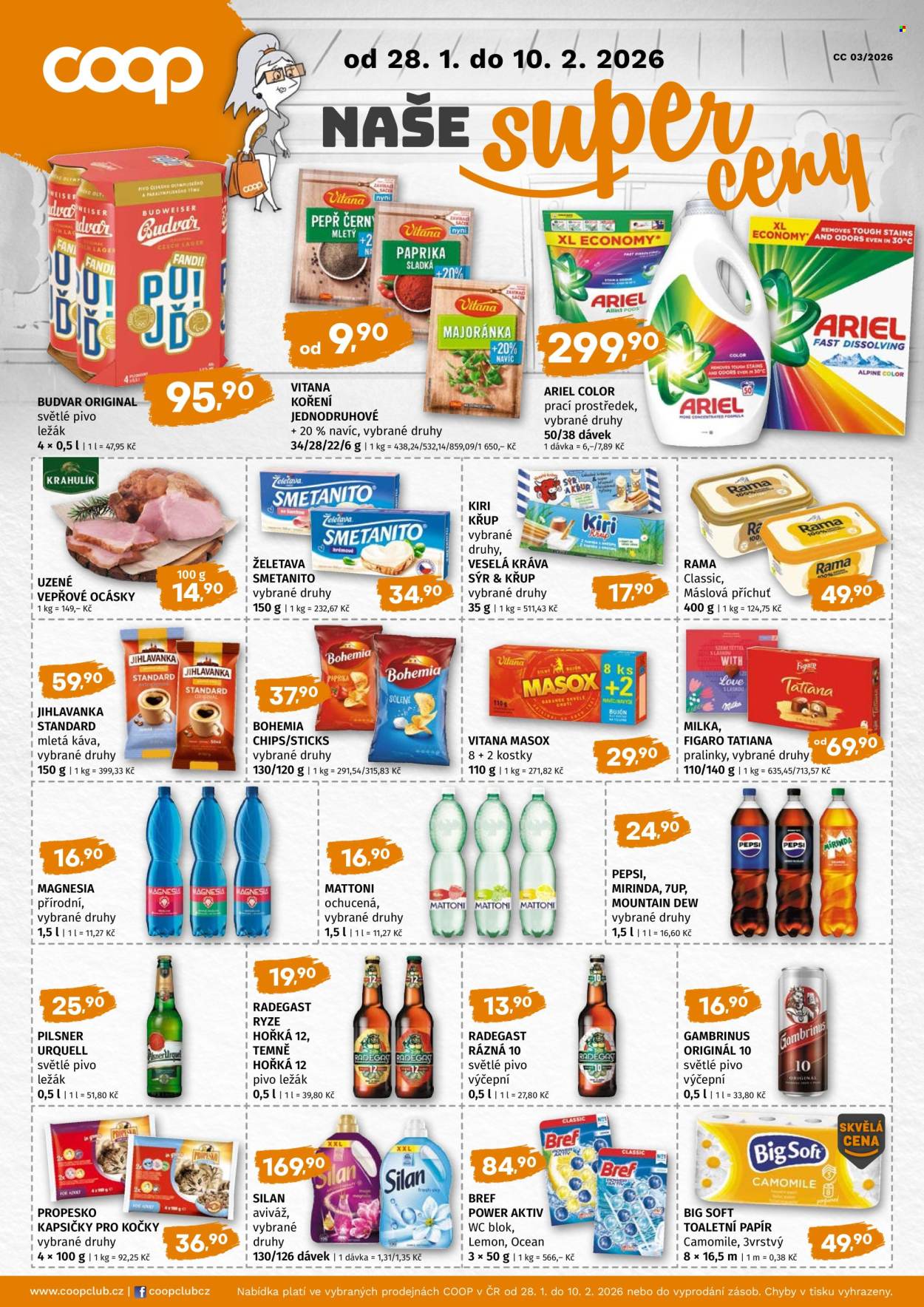 Leták TREFA coop - 28.1.2026 - 10.2.2026. Strana 1