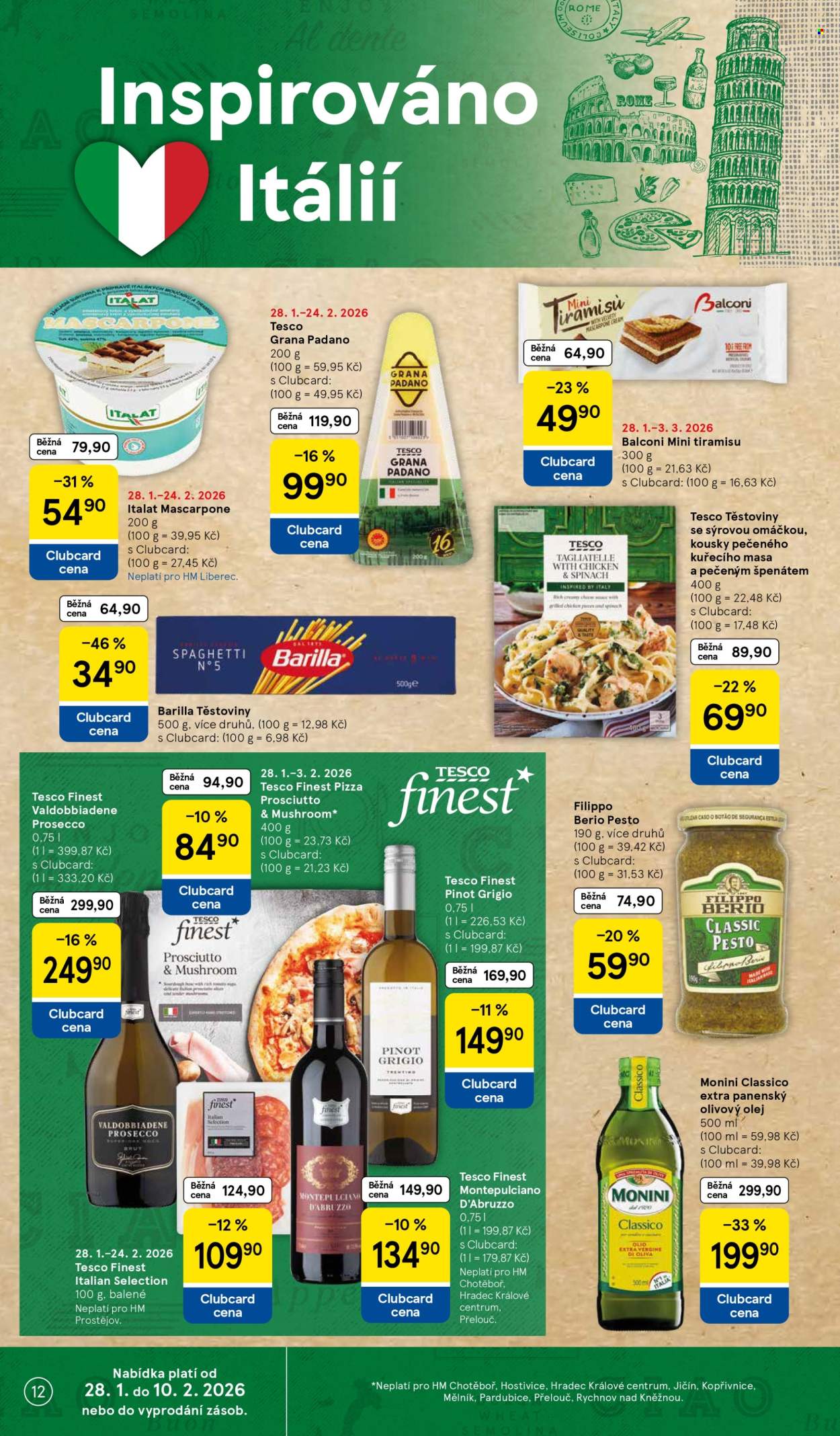 Leták TESCO - 28.1.2026 - 3.2.2026. Strana 12