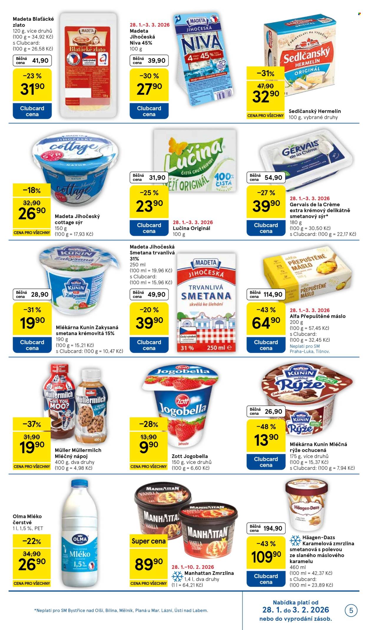 Leták TESCO supermarket - 28.1.2026 - 3.2.2026. Strana 5