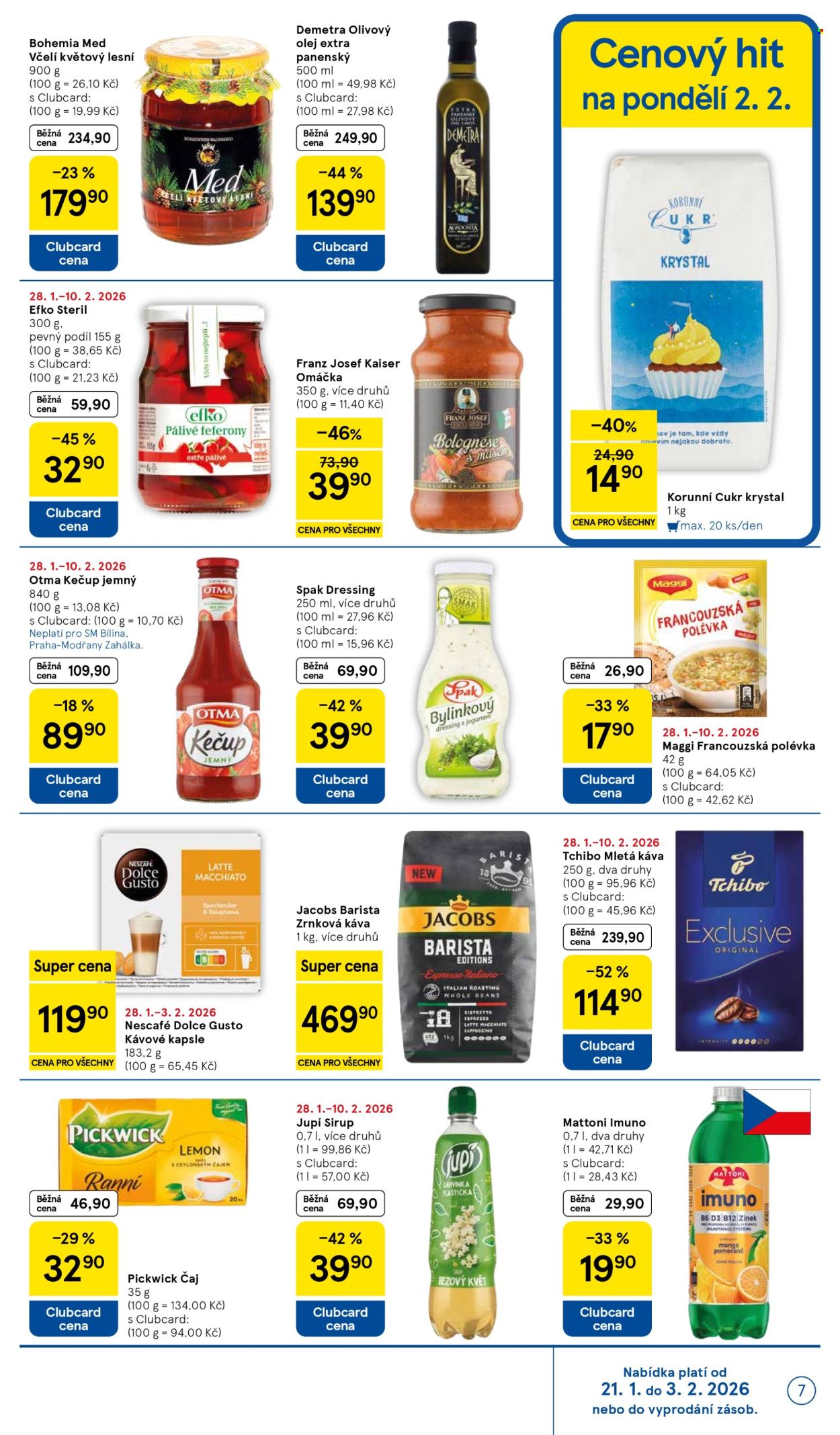 Leták TESCO supermarket - 28.1.2026 - 3.2.2026. Strana 7