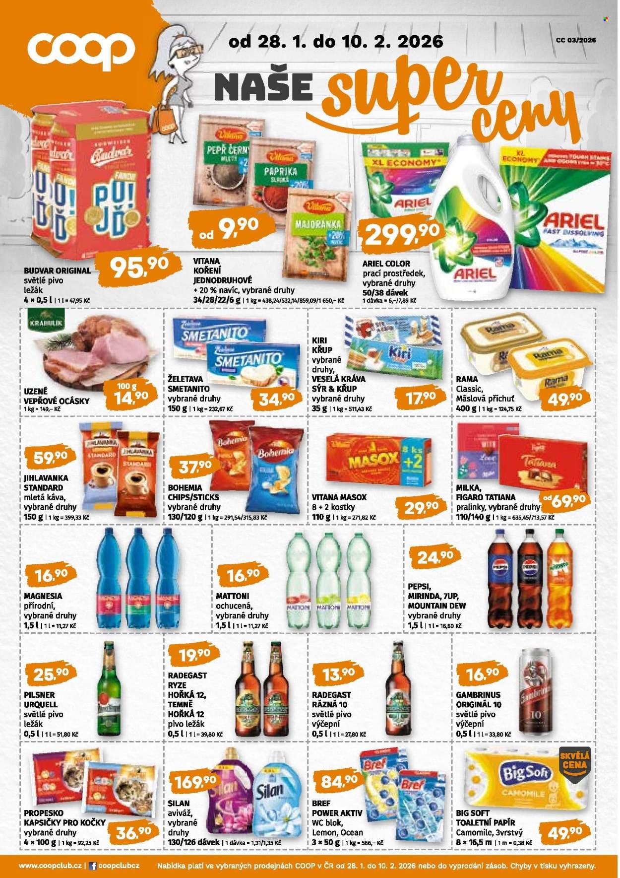 Leták coop JEDNOTA - 28.1.2026 - 10.2.2026. Strana 4