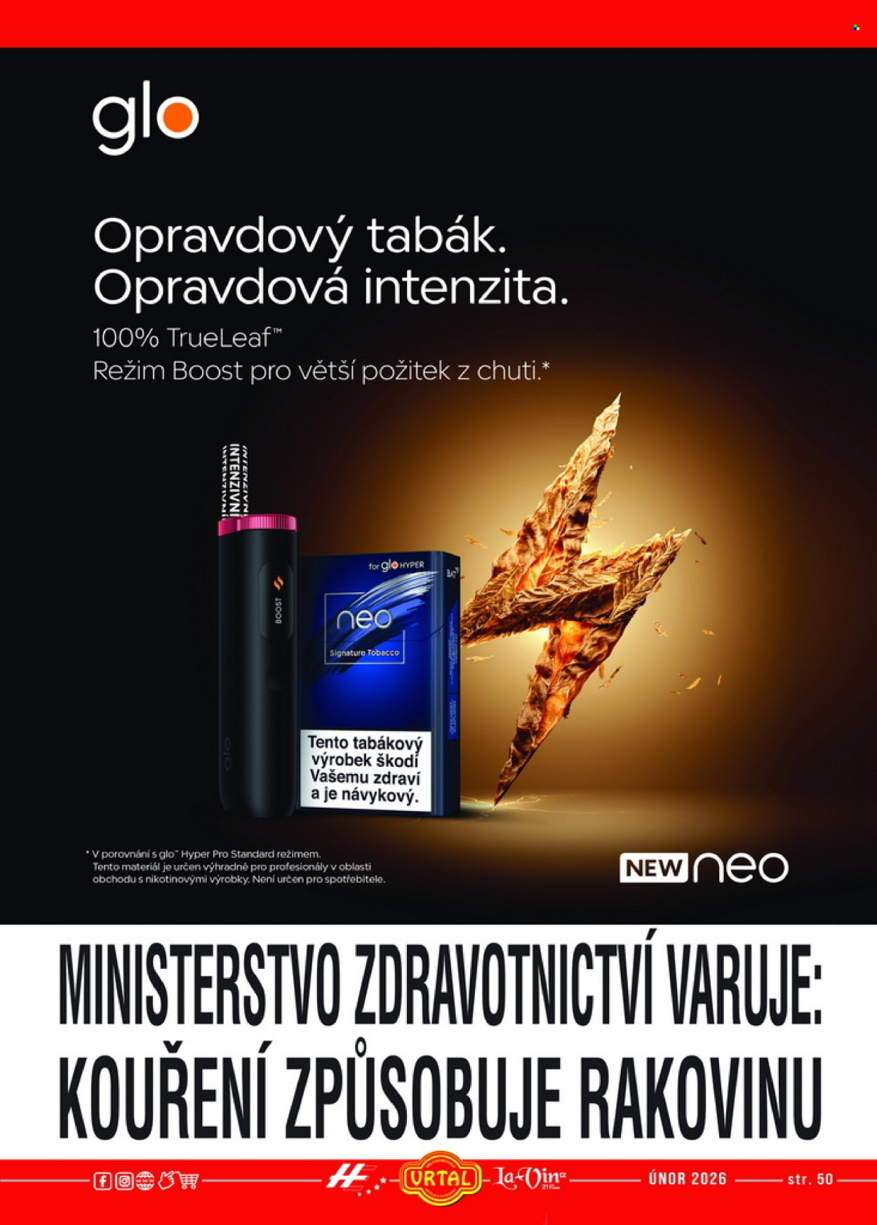 Leták Vrtal - 1.2.2026 - 28.2.2026. Strana 50