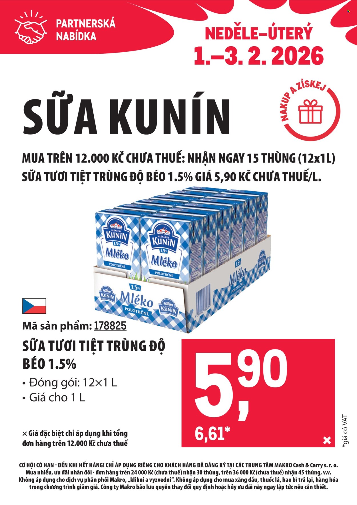Leták MAKRO - 1.2.2026 - 3.2.2026. Strana 3