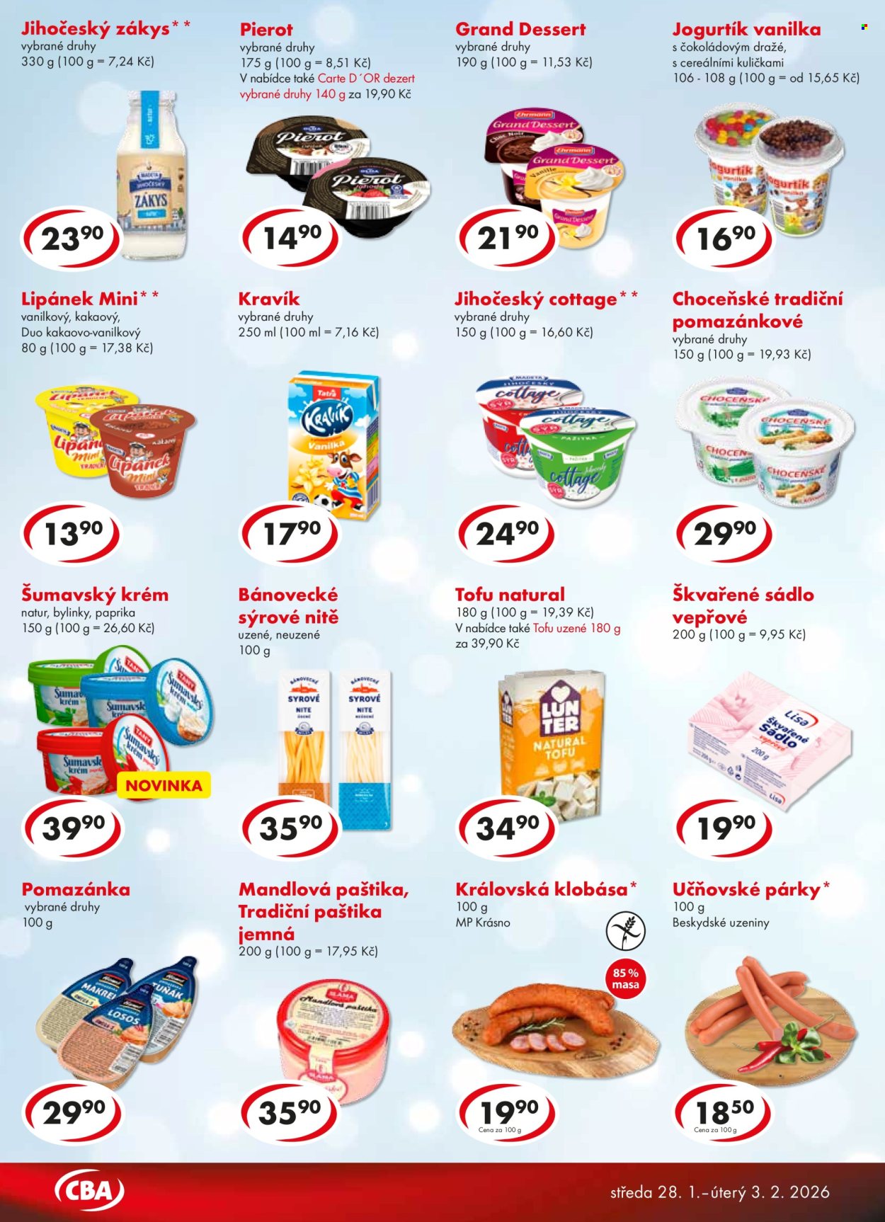 Leták CBA Premium - 28.1.2026 - 3.2.2026. Strana 2