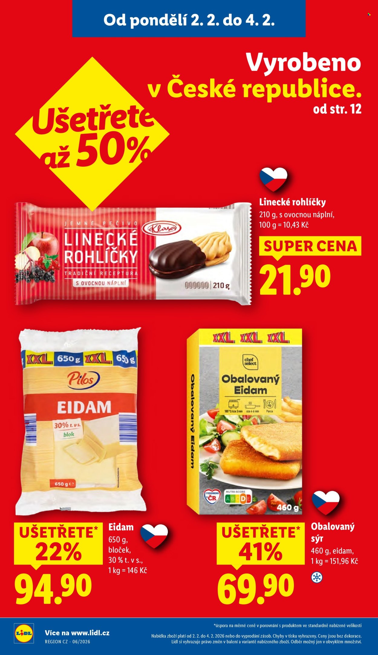 Leták Lidl - 2.2.2026 - 4.2.2026. Strana 2