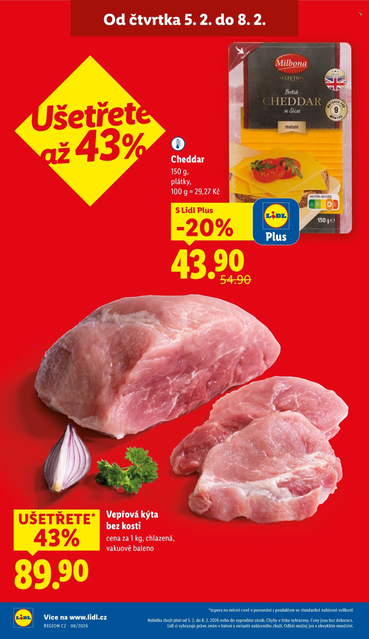Leták Lidl - 5.2.2026 - 8.2.2026. Strana 4