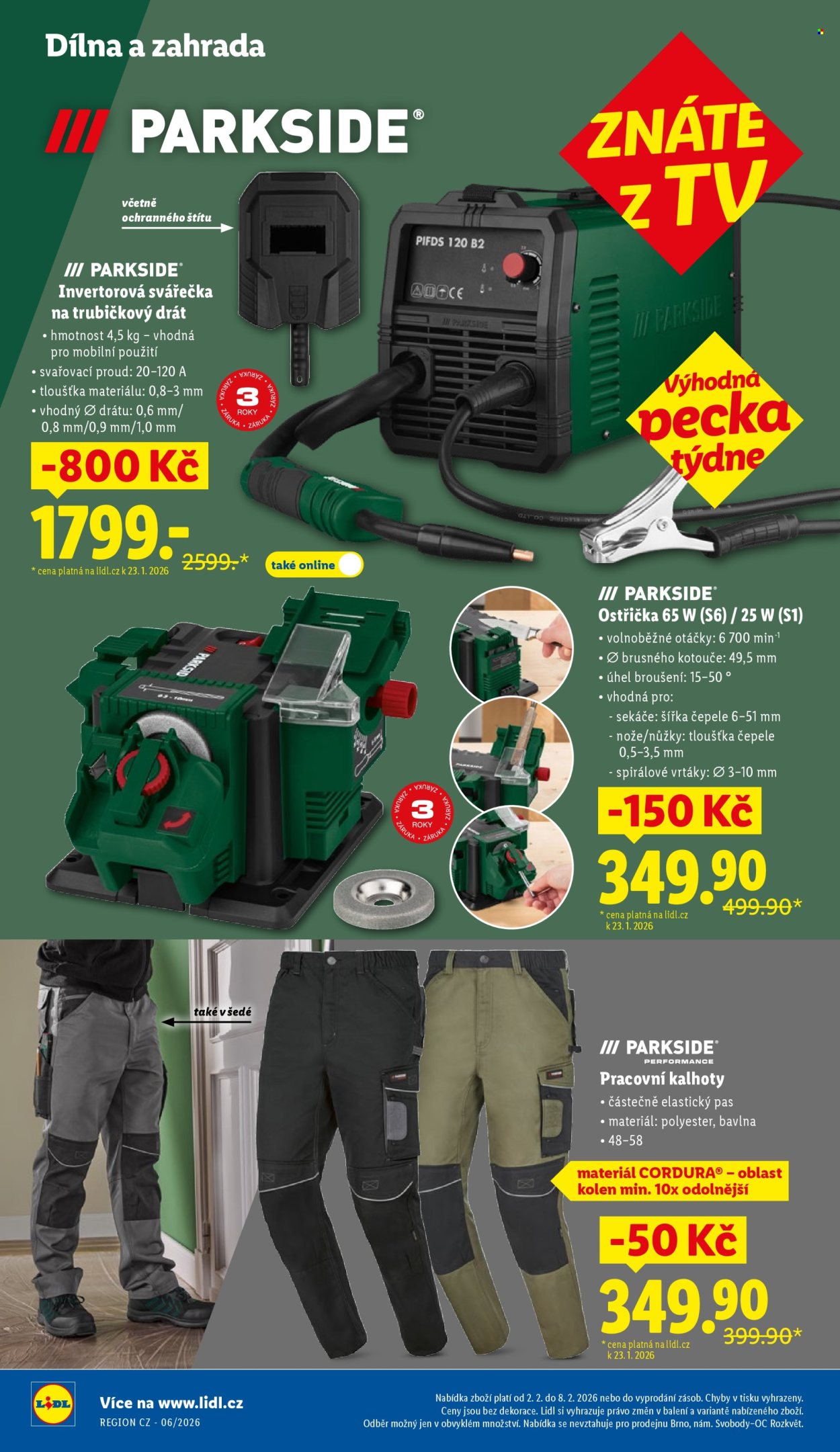 Leták Lidl - 2.2.2026 - 8.2.2026. Strana 4
