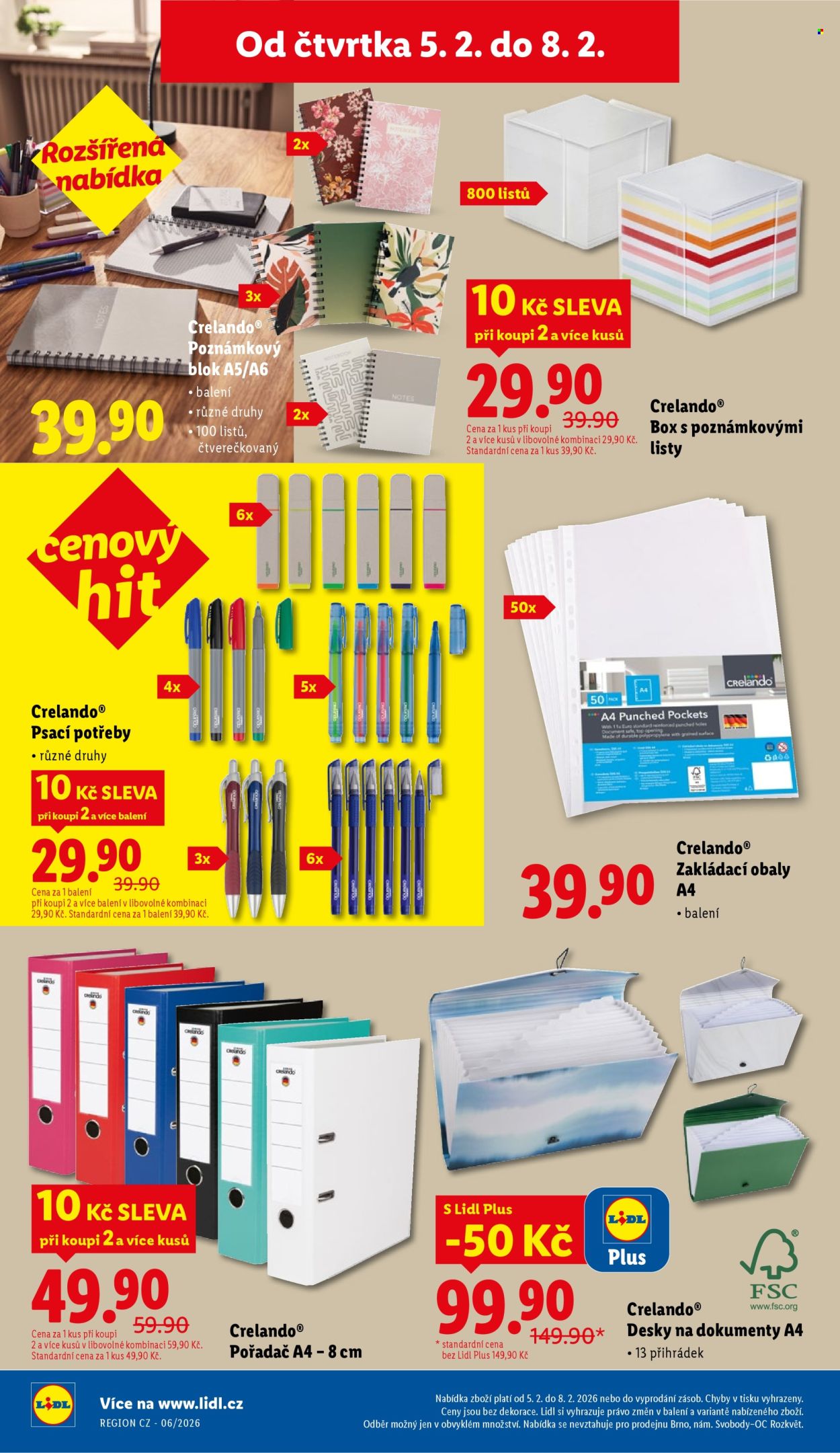 Leták Lidl - 2.2.2026 - 8.2.2026. Strana 22