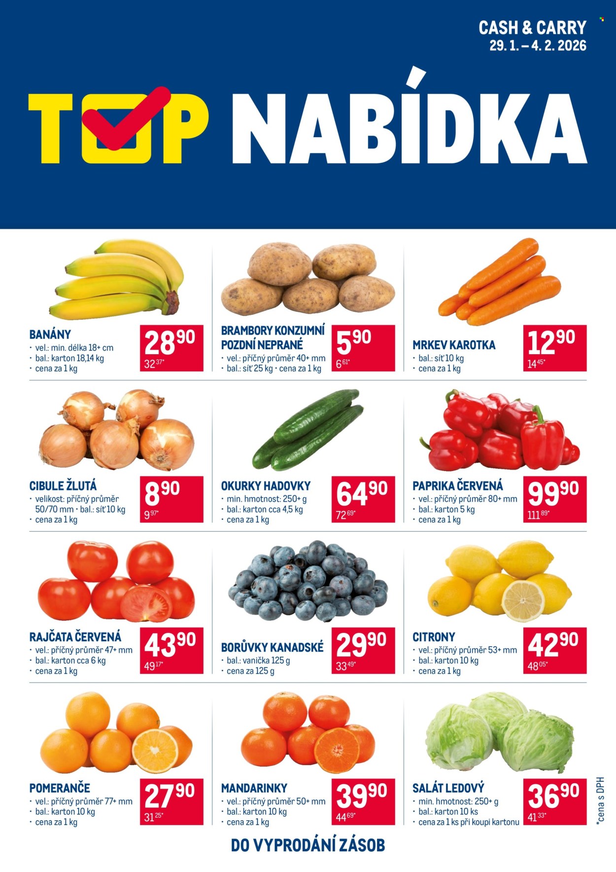 Leták MAKRO - 29.1.2026 - 4.2.2026. Strana 1