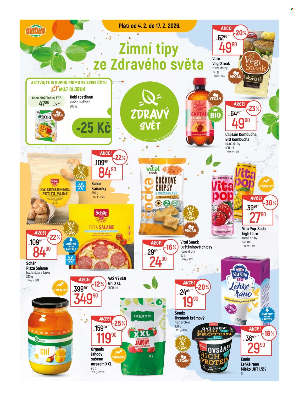 Leták Globus - 4.2.2026 - 10.2.2026. Strana 19