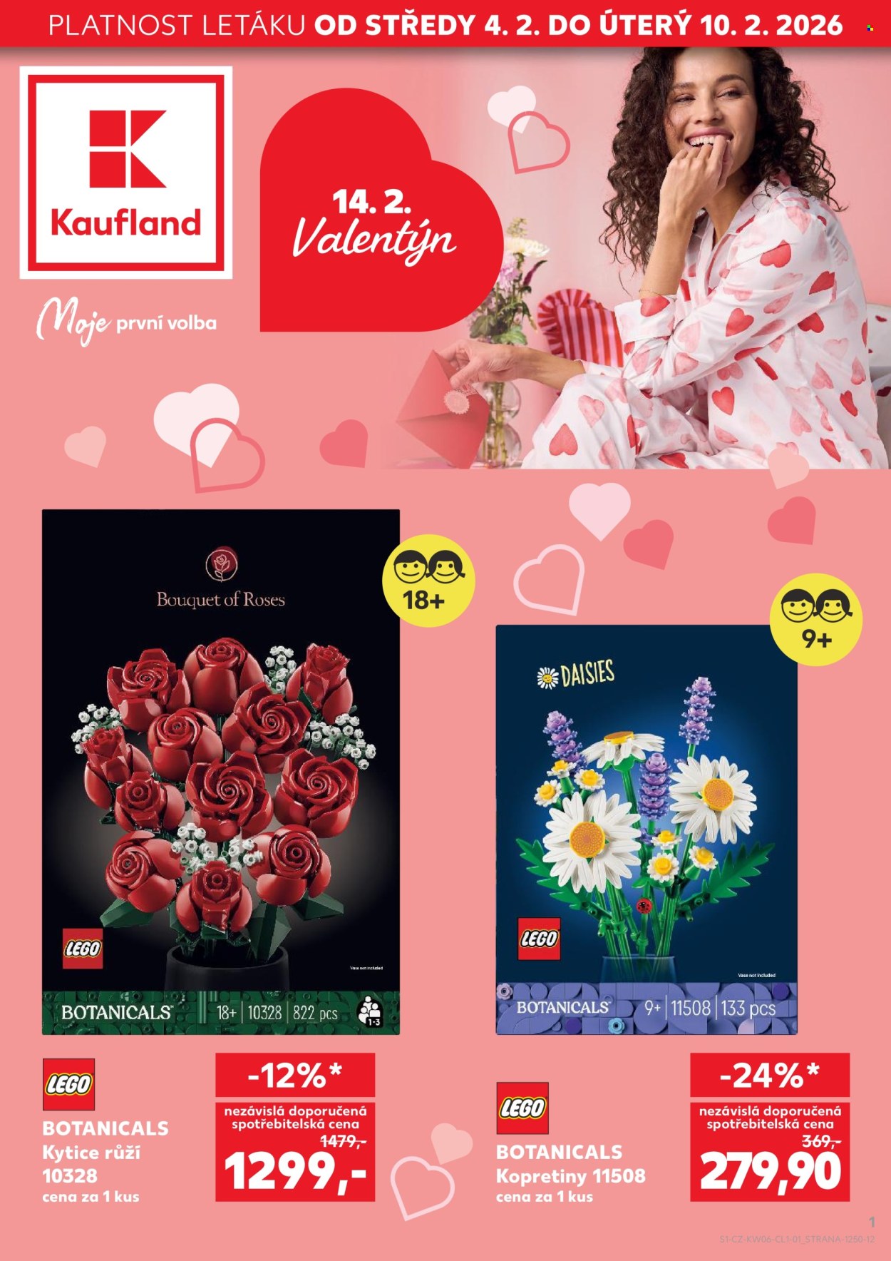 Leták Kaufland - 4.2.2026 - 10.2.2026. Strana 1