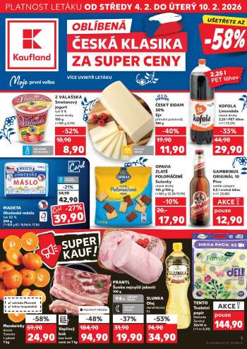 Leták Kaufland - 4.2.2026 - 10.2.2026.