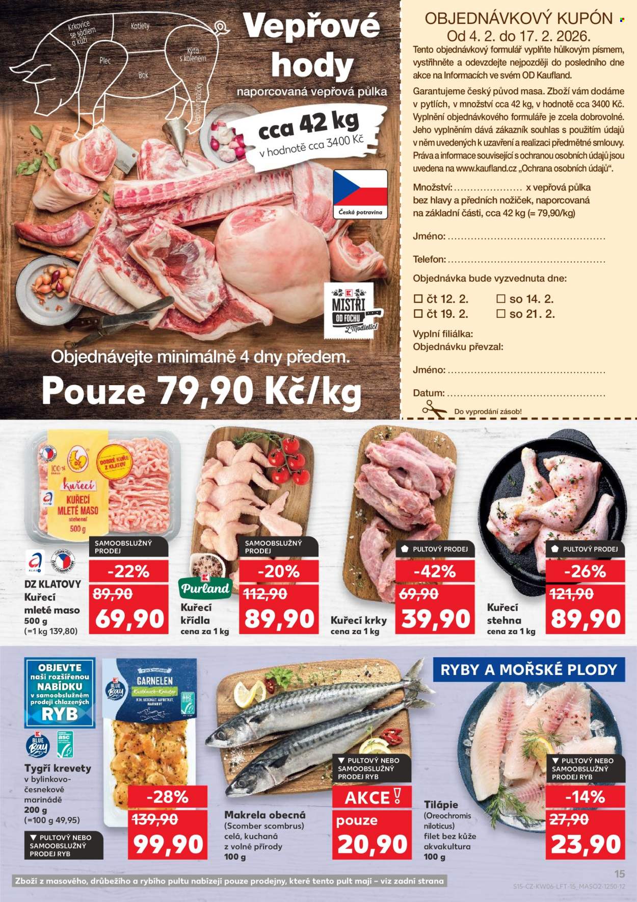 Leták Kaufland - 4.2.2026 - 10.2.2026. Strana 15