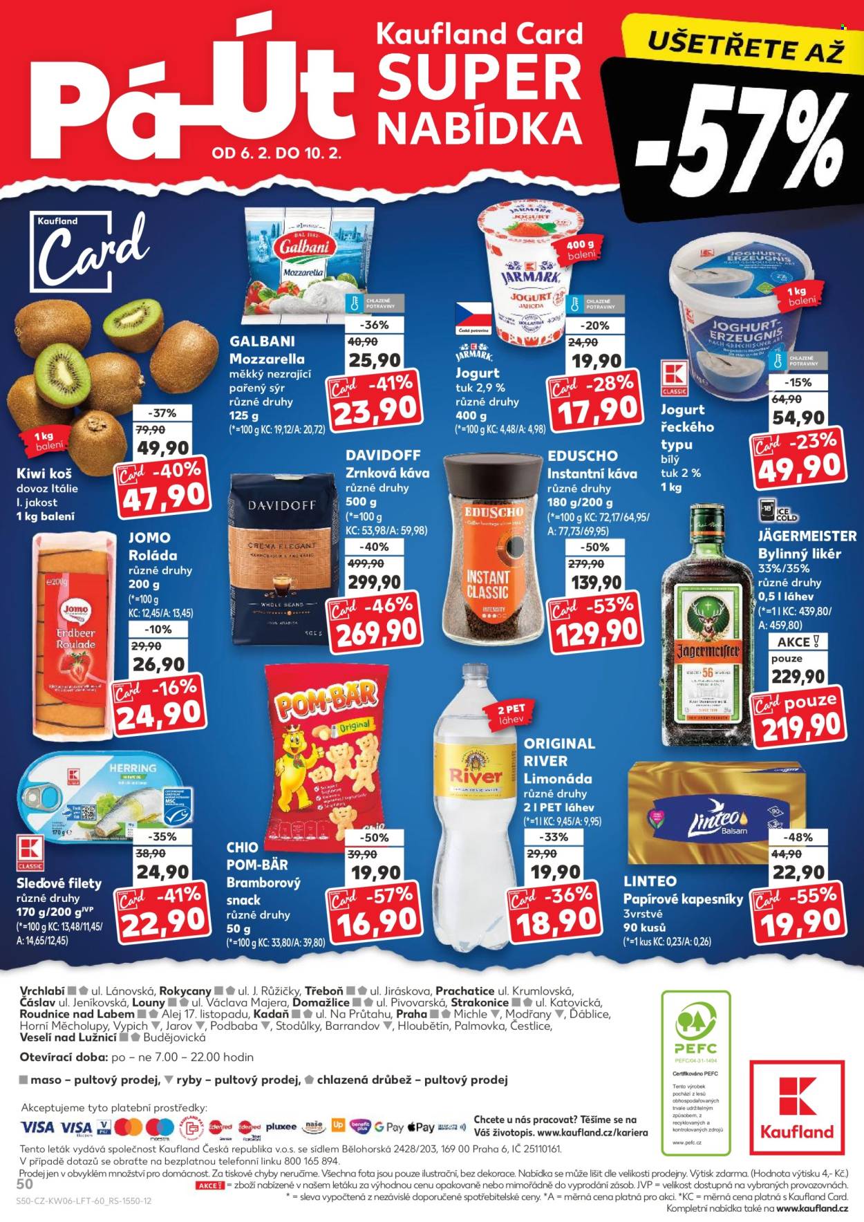 Leták Kaufland - 4.2.2026 - 10.2.2026. Strana 50