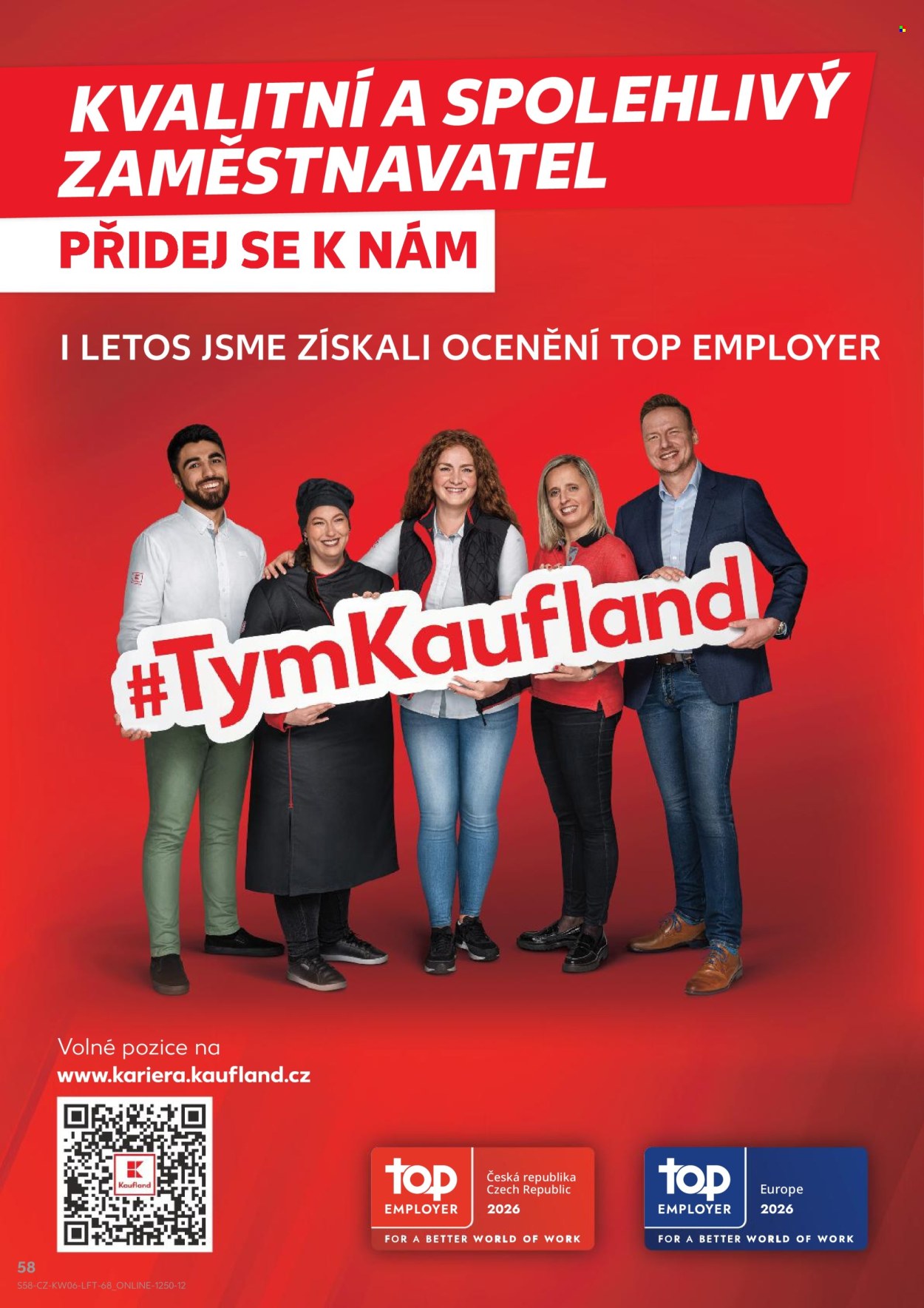 Leták Kaufland - 4.2.2026 - 10.2.2026. Strana 58