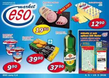 Leták ESO MARKET - 4.2.2026 - 15.2.2026.