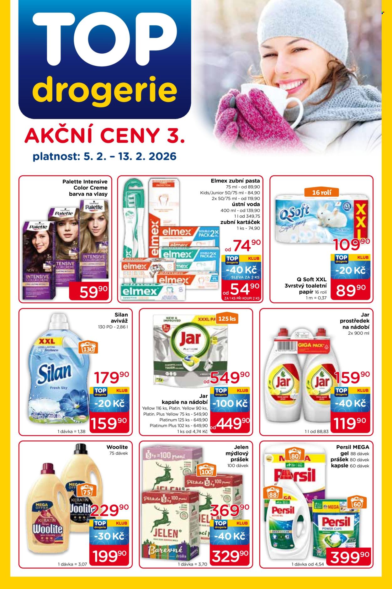 Leták TOP drogerie - 5.2.2026 - 13.2.2026. Strana 1