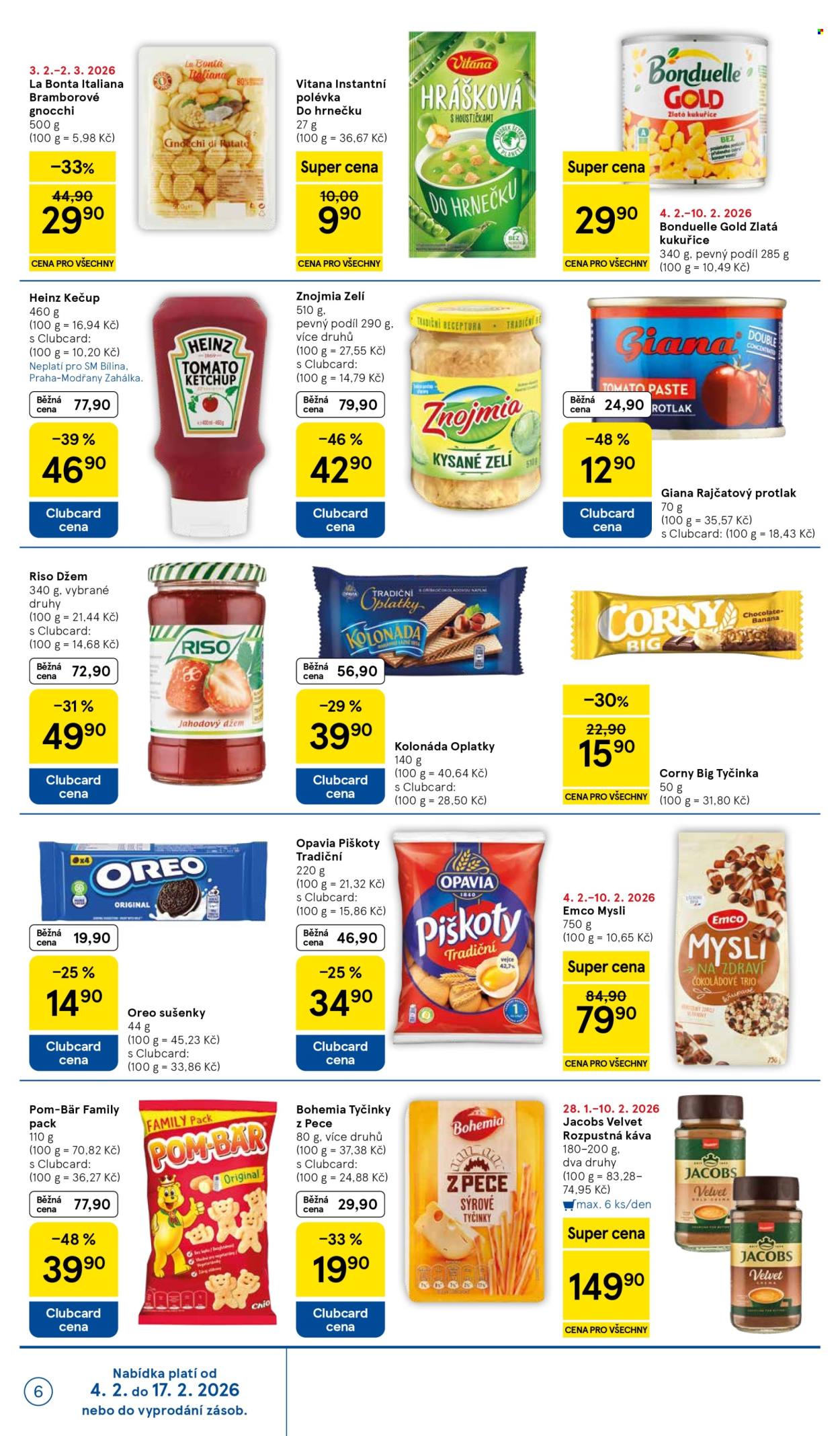 Leták TESCO supermarket - 4.2.2026 - 10.2.2026. Strana 6