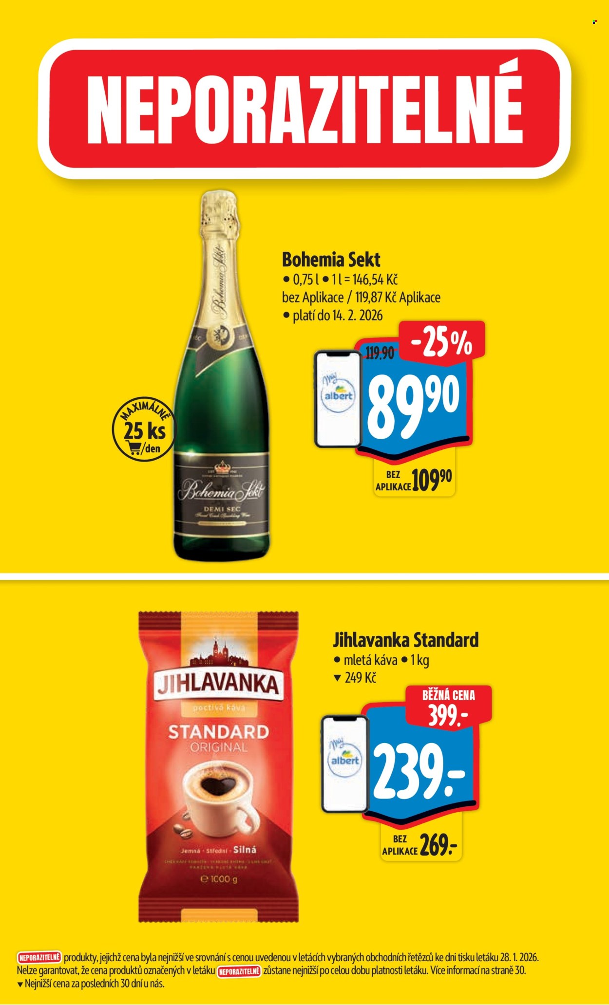 Leták Albert Hypermarket - 4.2.2026 - 10.2.2026. Strana 4