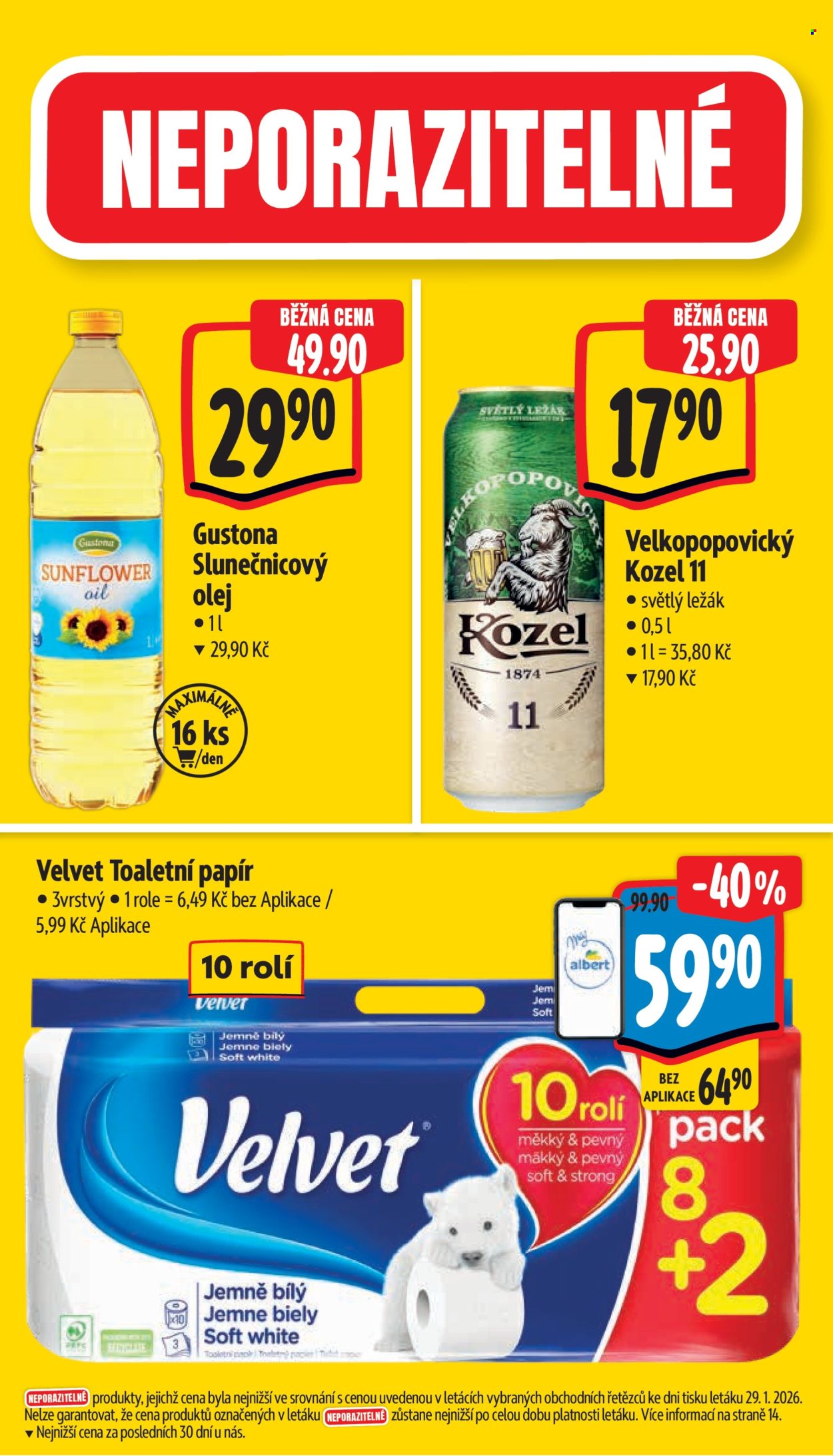Leták Albert Supermarket - 4.2.2026 - 10.2.2026. Strana 5