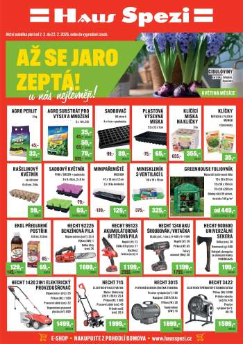 Leták Haus Spezi - 2.2.2026 - 22.2.2026.