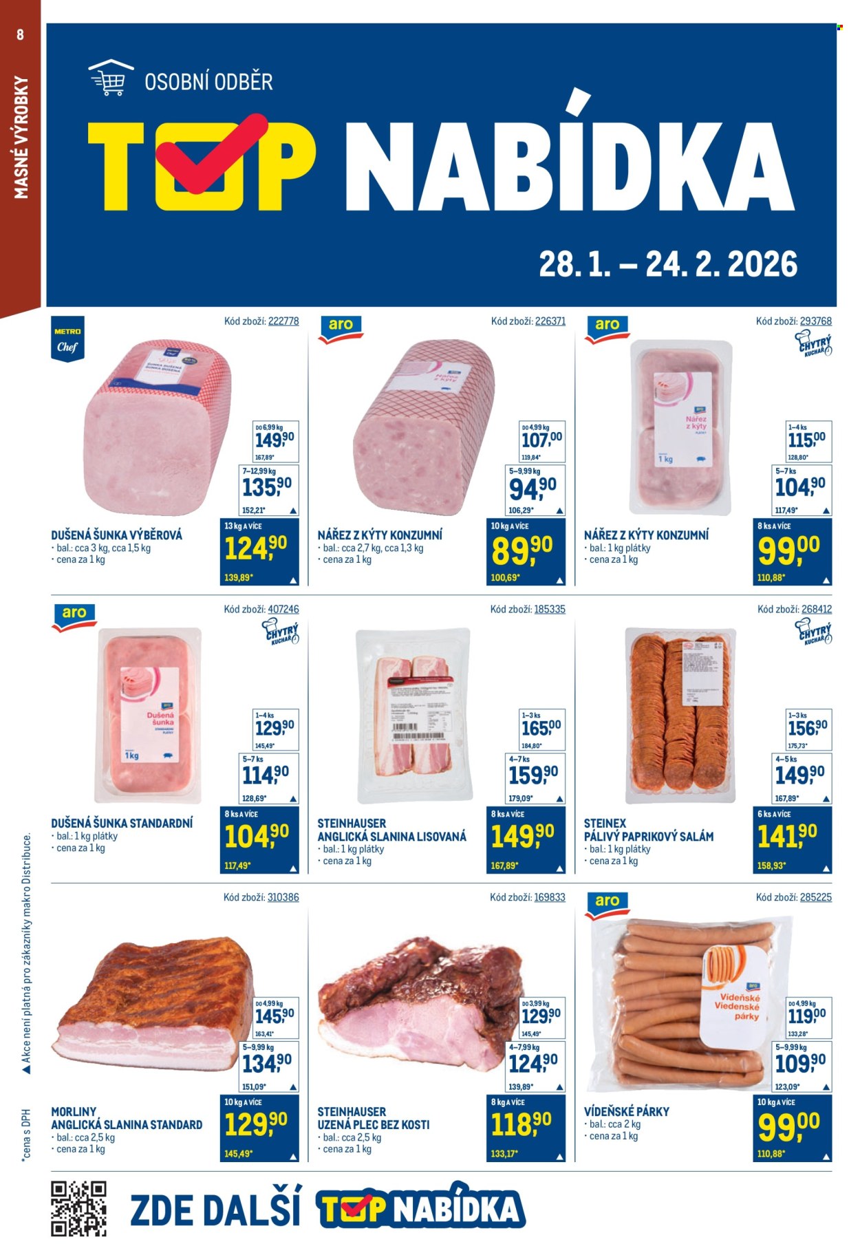 Leták MAKRO - 11.2.2026 - 24.2.2026. Strana 8