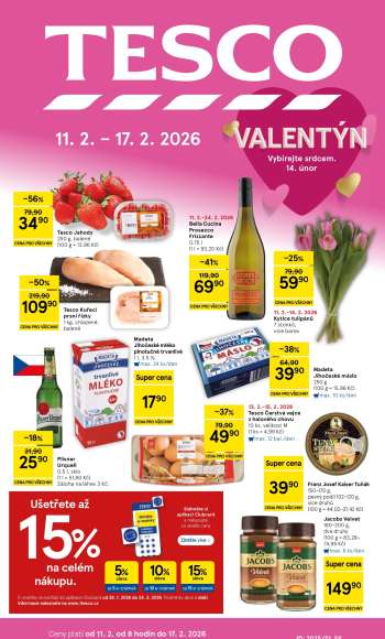 Leták TESCO - 11.2.2026 - 17.2.2026.