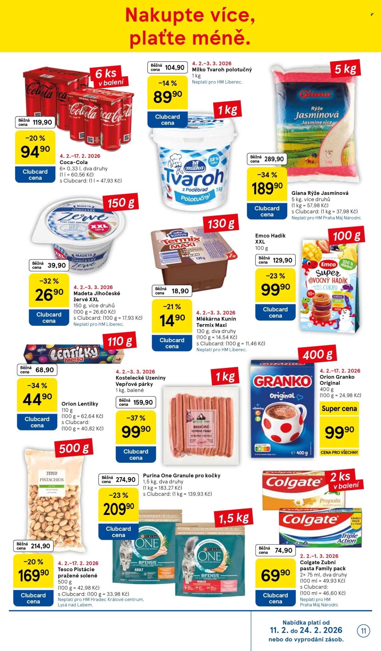 Leták TESCO - 11.2.2026 - 17.2.2026. Strana 11
