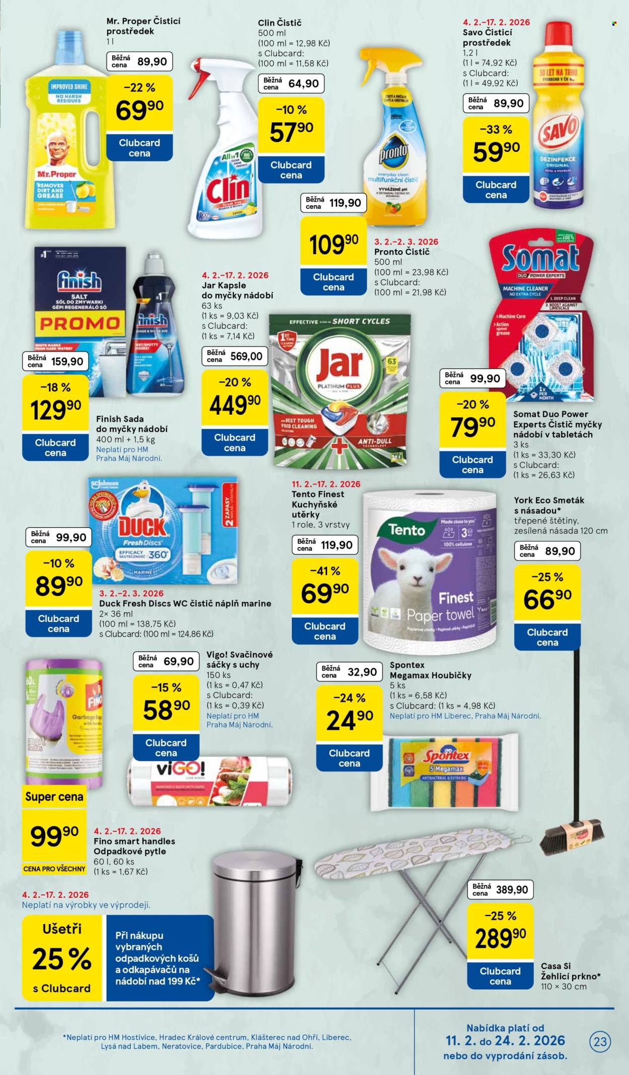 Leták TESCO - 11.2.2026 - 17.2.2026. Strana 23