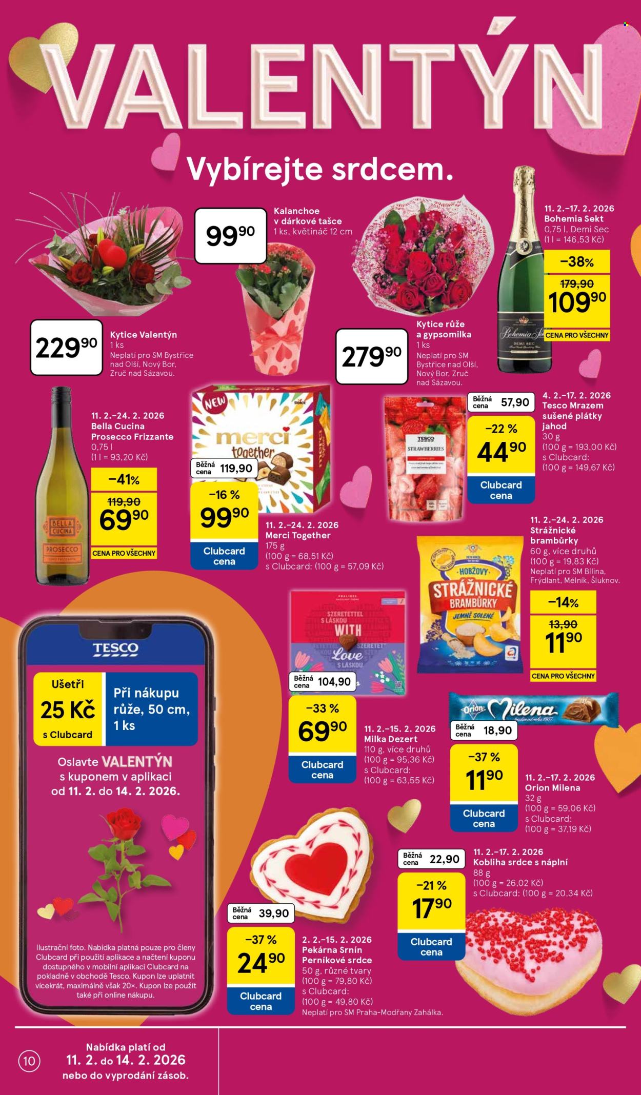 Leták TESCO supermarket - 11.2.2026 - 17.2.2026. Strana 10